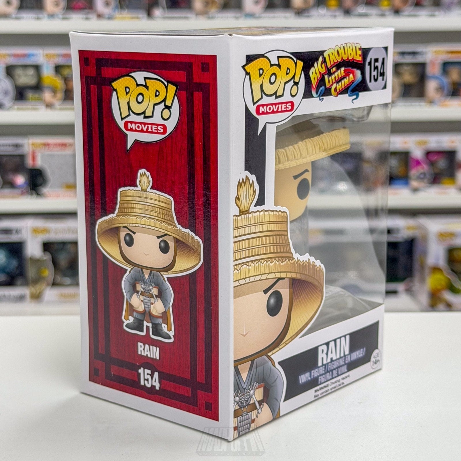 Funko Pop Movies Big Trouble In Little China Rain 154 Action Comedy Vinyl Figure