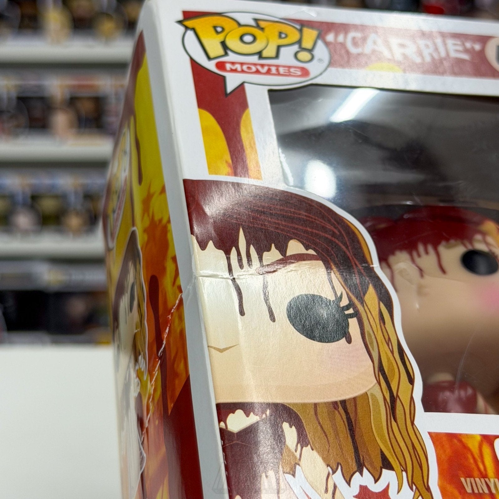 Funko Pop Movies Carrie White Bloody 467 Supernatural Horror Prom Vinyl Figure