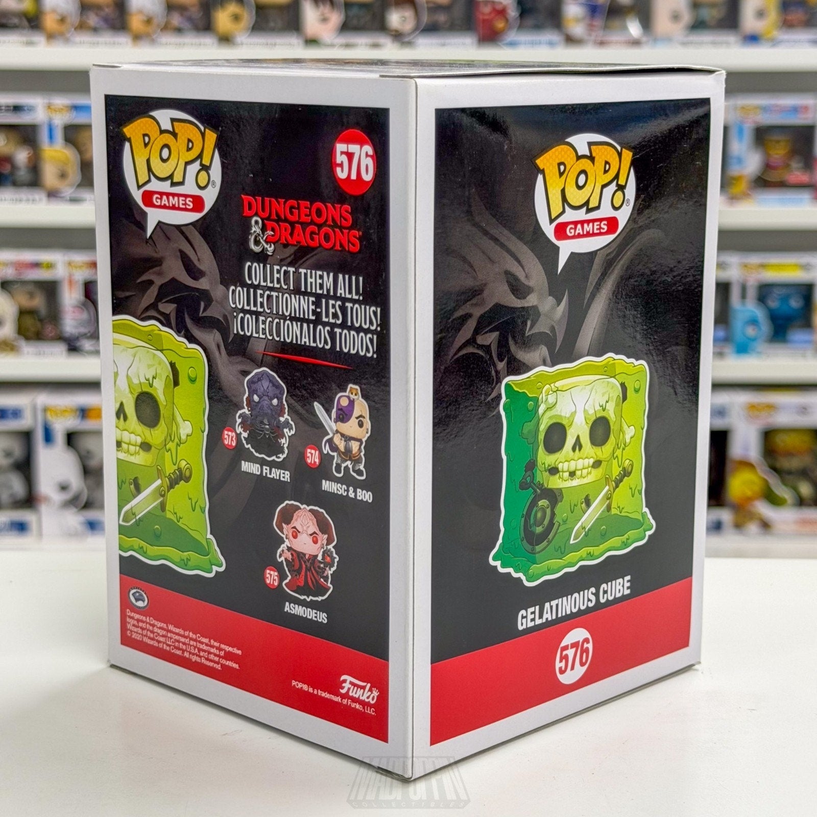 Funko Pop Games Dungeons & Dragons Gelatinous Cube ECCC 576 DnD Vinyl Figure