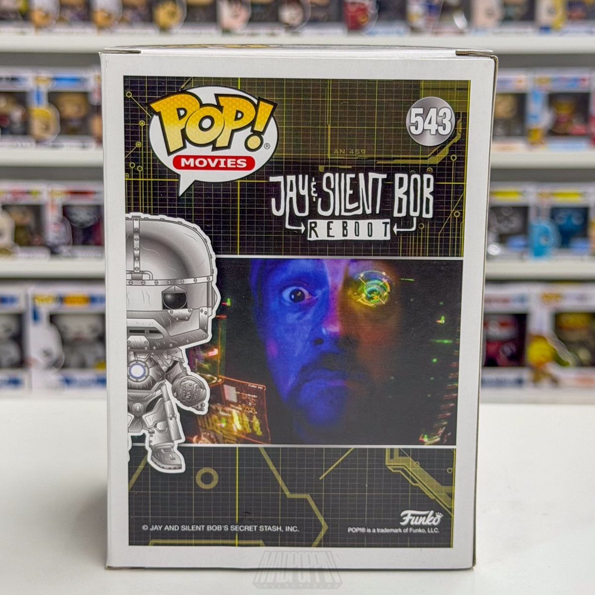 Funko Pop Movies Jay & Silent Bob Reboot Iron Bob SDCC Summer 543 Vinyl Figure