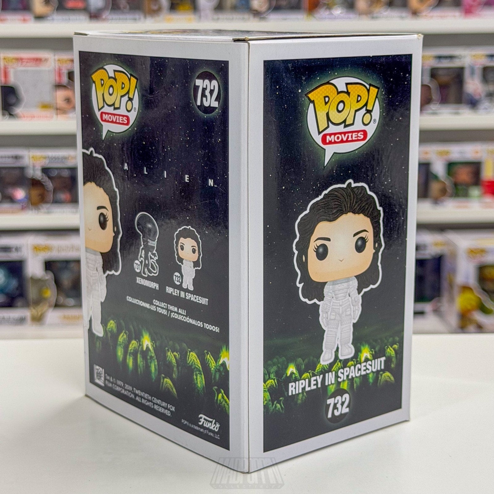 Funko Pop Movies Alien Ellen Ripley In Spacesuit 732 Sci-Fi Horror Vinyl Figure