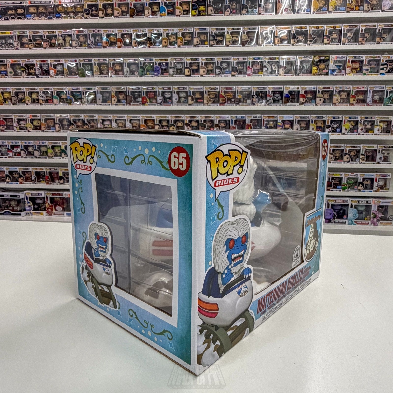 Funko Pop Rides Disney Matterhorn Bobsled Abominable Snowman 65 Toy Vinyl Figure