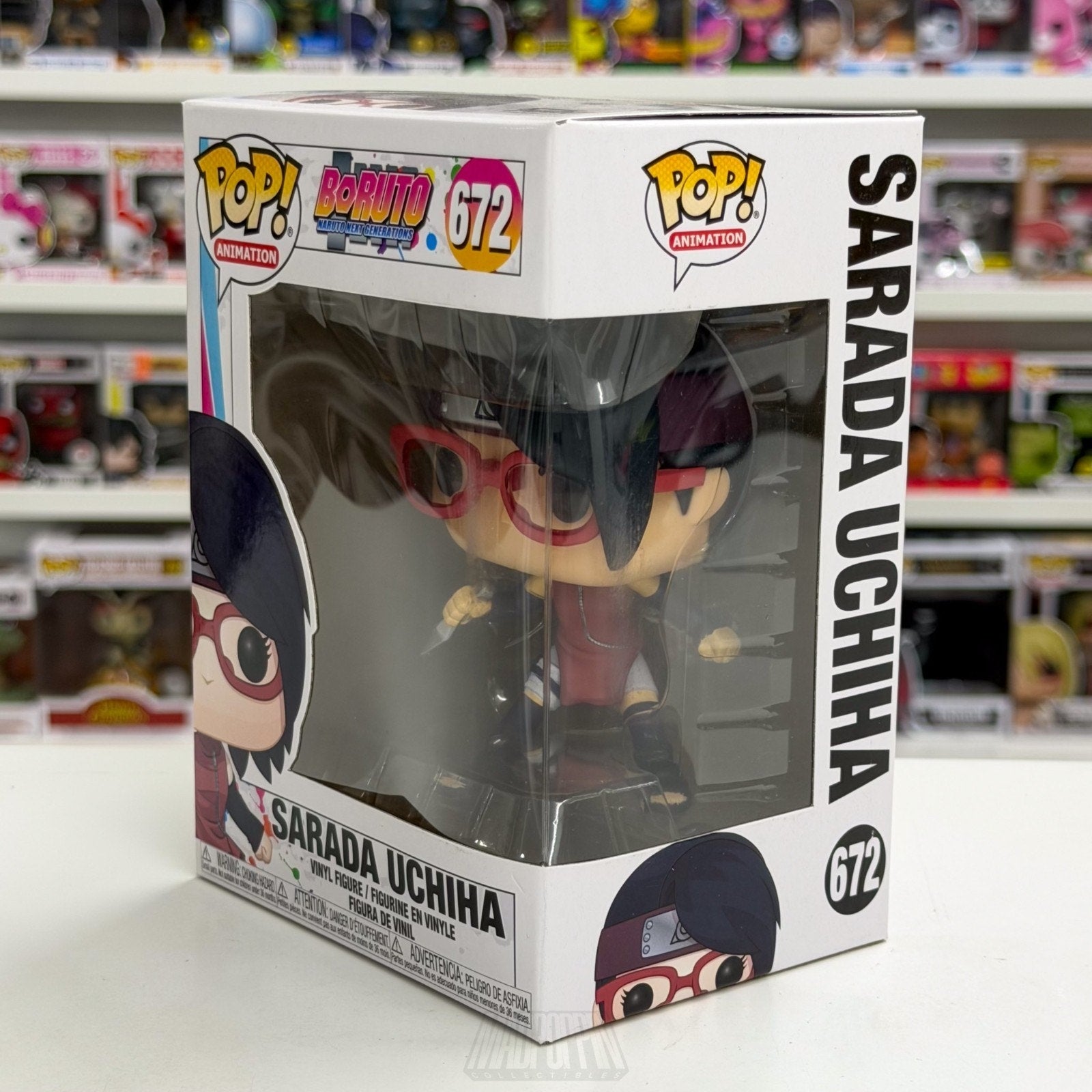 Funko Pop Anime Boruto Naruto Next Generations Sarada Uchiha 672 Vinyl Figure