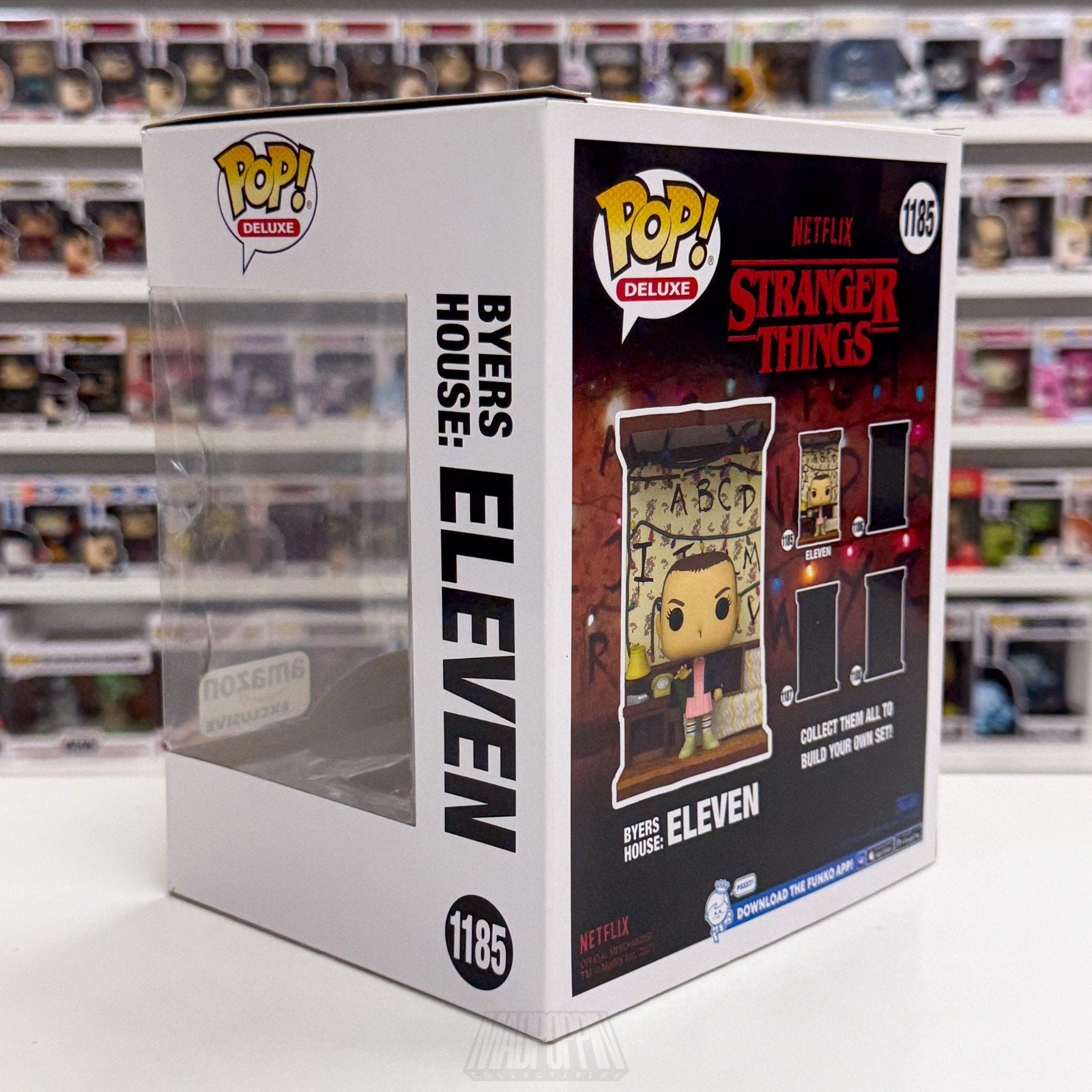 Funko Pop TV Deluxe Stranger Things Byers House Eleven Amazon 1185 Vinyl Figure