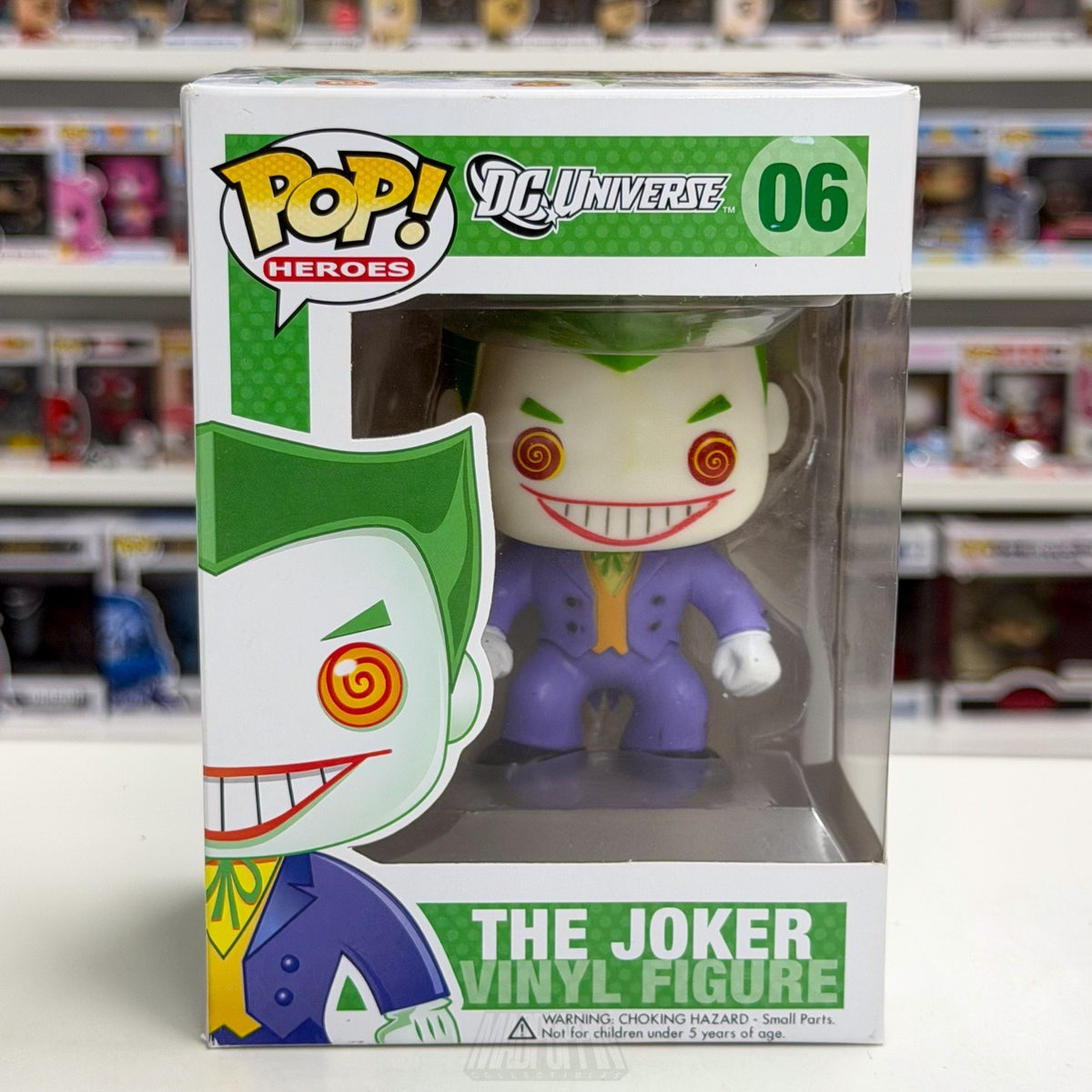 Funko Pop DC Universe The Joker Big Large Font 06 Batman Gotham Villain Figure