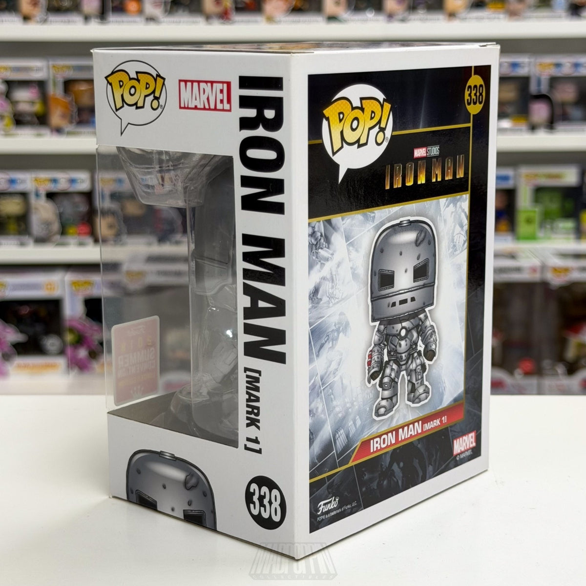 Funko Pop Marvel Studios First Ten Years Iron Man Mark 1 SDCC 338 Vinyl Figure