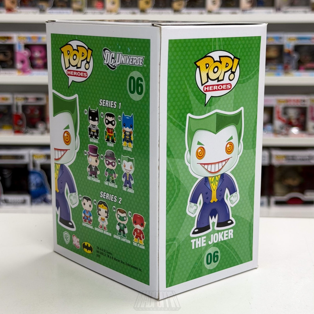 Funko Pop DC Universe The Joker Big Large Font 06 Batman Gotham Villain Figure