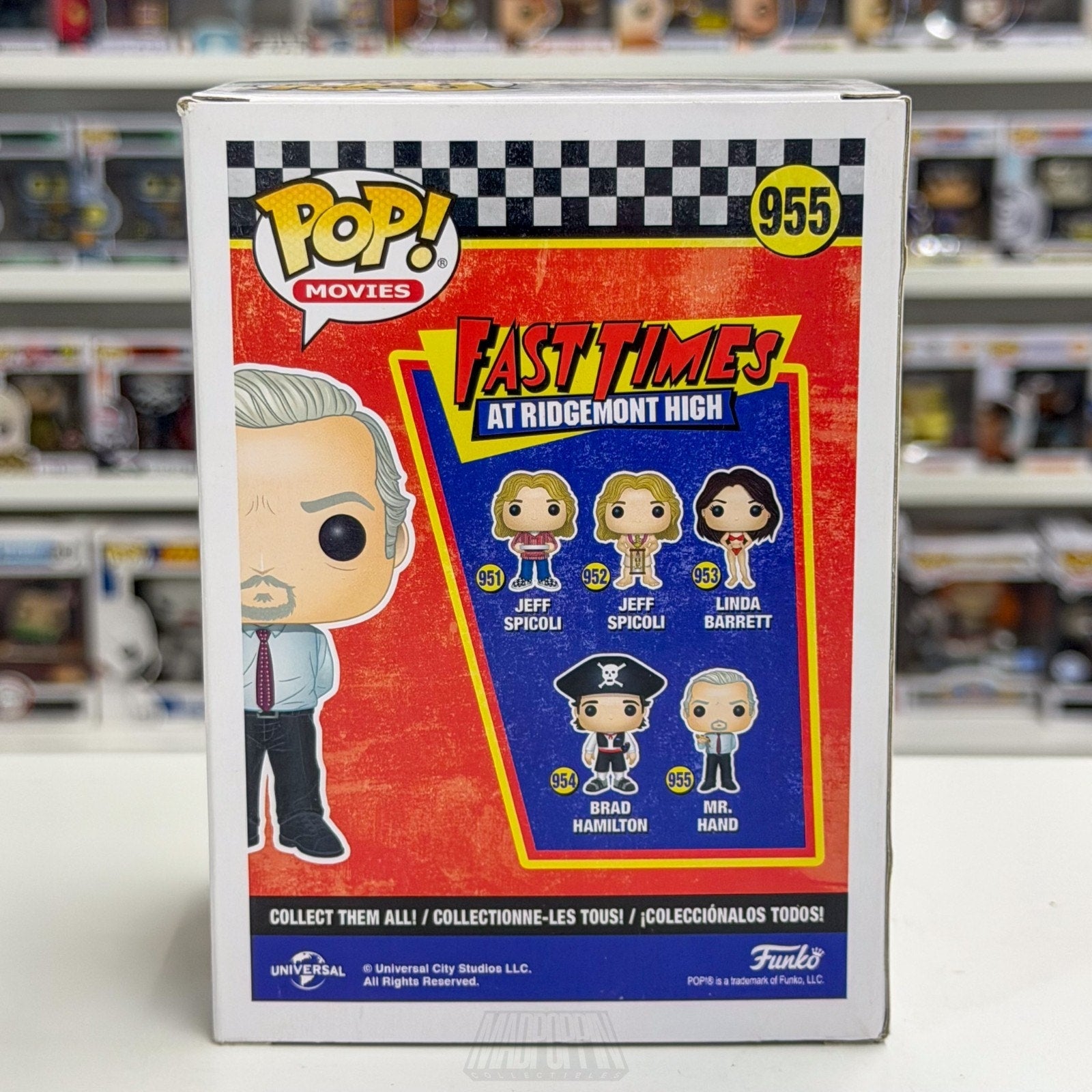 Funko Pop Movies Fast Times at Ridgemont High Mr Hand 955 School Teacher Figure