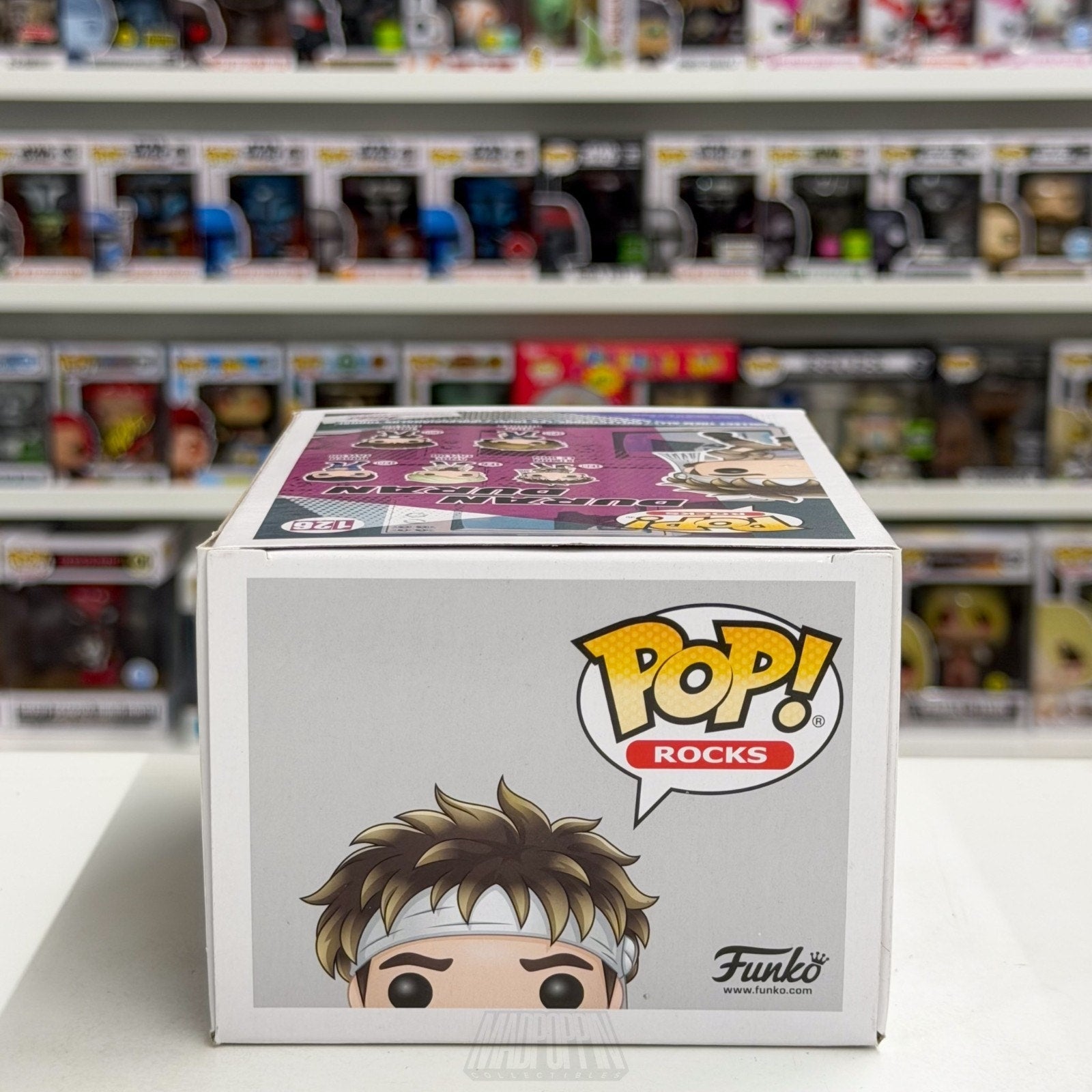 Funko Pop Rocks Duran Duran Simon Le Bon 126 Music English New Wave Vinyl Figure