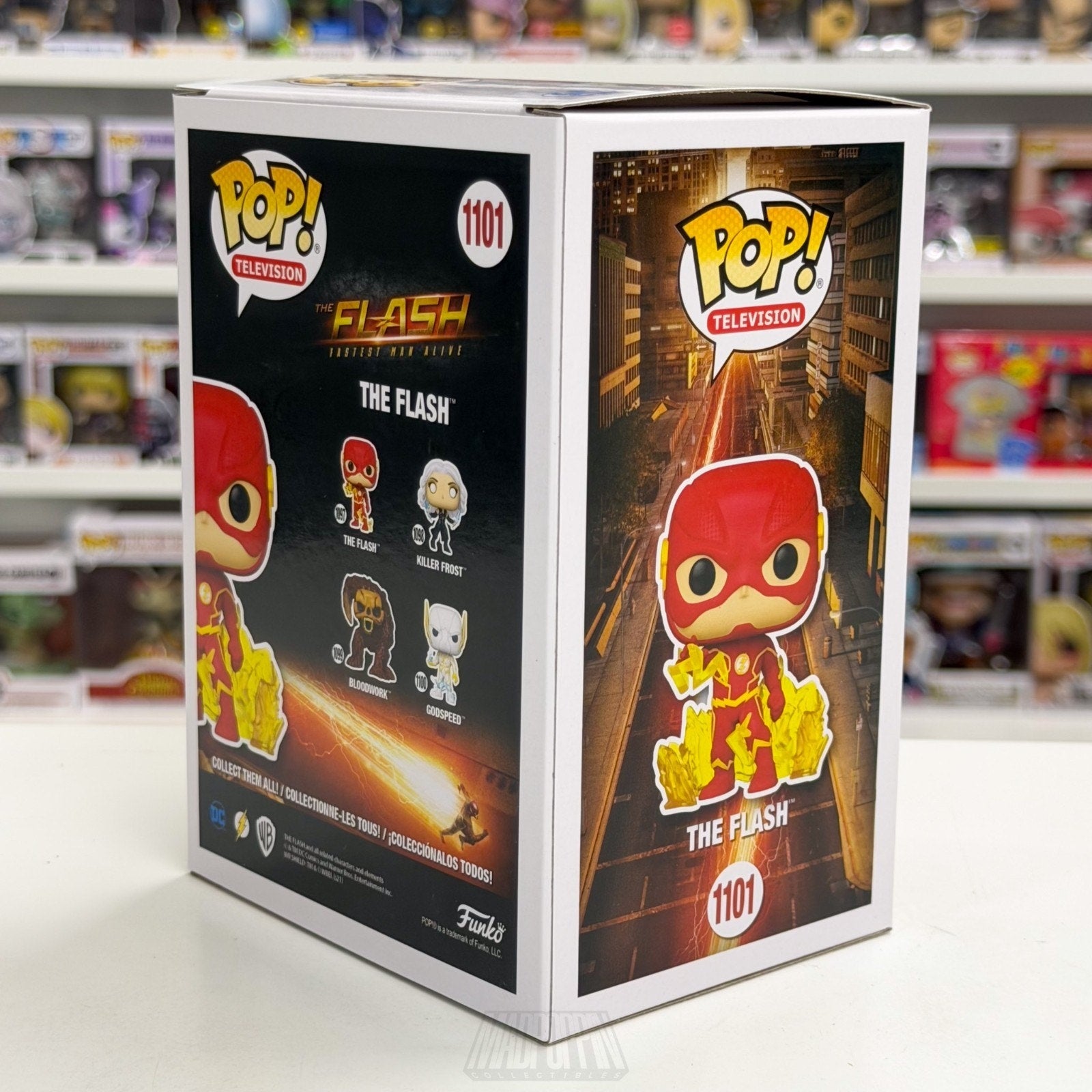 Funko Pop TV DC Super Heroes The Flash Speed Force Glow 1101 Toy Vinyl Figure