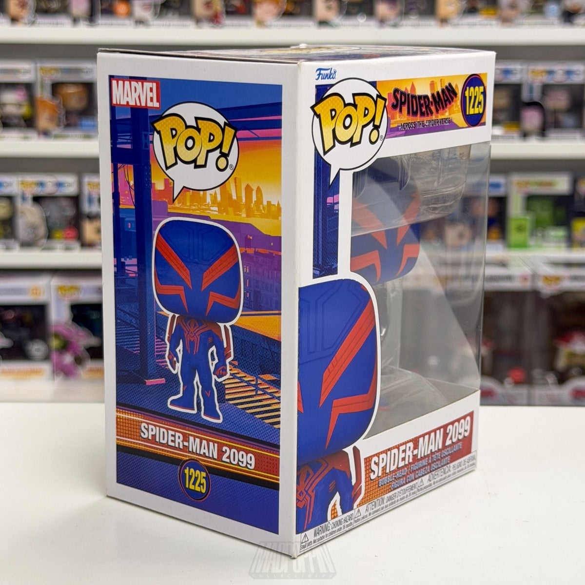 Funko Pop Marvel Across the Spider-Verse Spider-Man 2099 1225 Toy Vinyl Figure