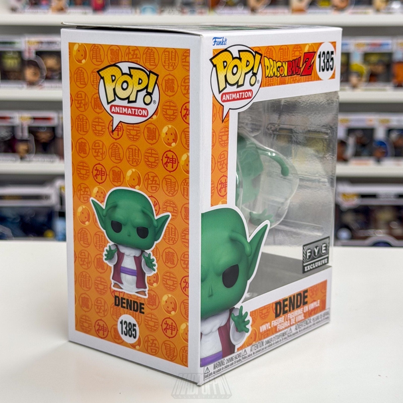 Funko Pop Anime Dragon Ball Z Dende FYE 1385 Japanese Manga Toy Vinyl Figure