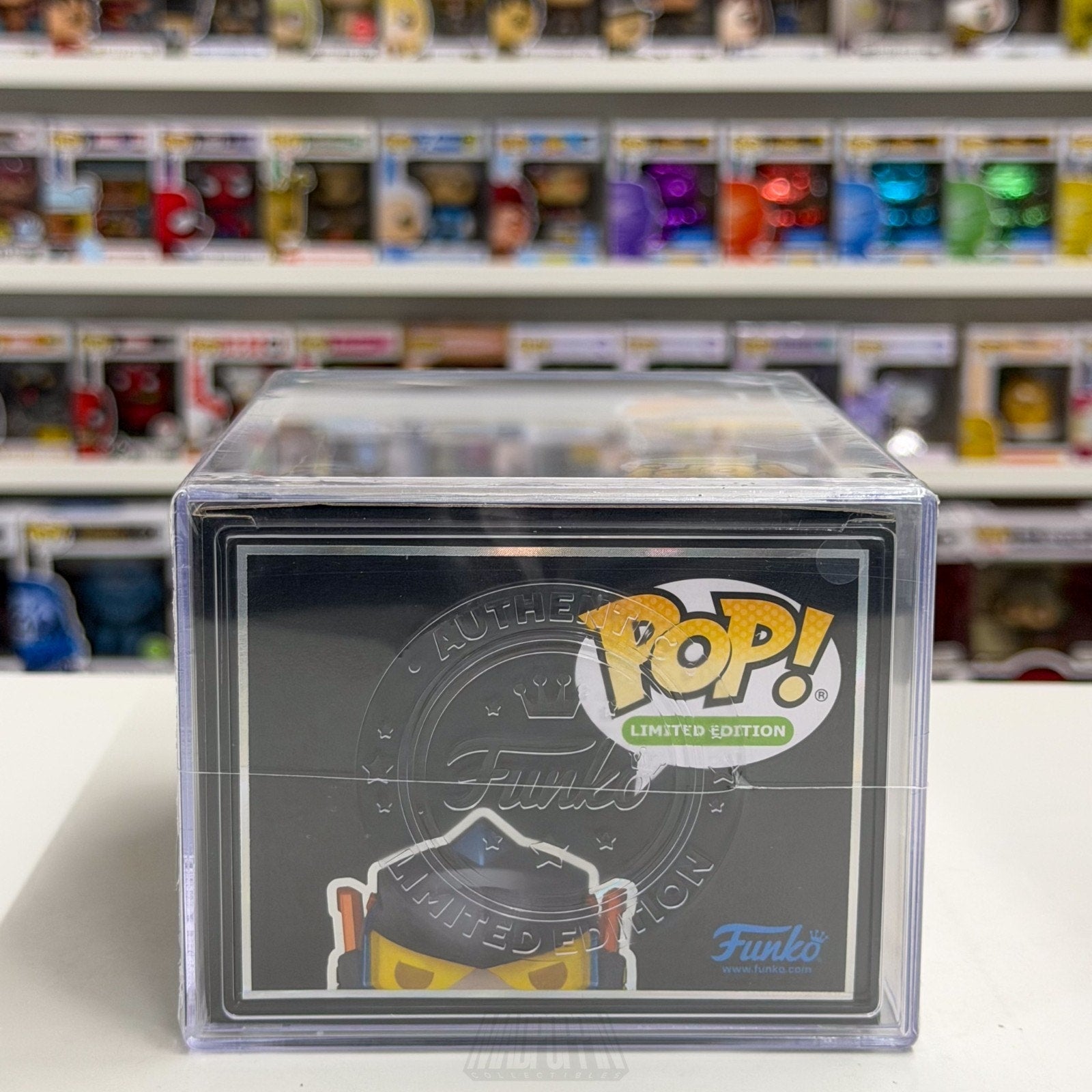 Funko Pop Funime & Cosplay Ultimate Freddy Sword SE 5000 SDCC 2026 CON STICKER