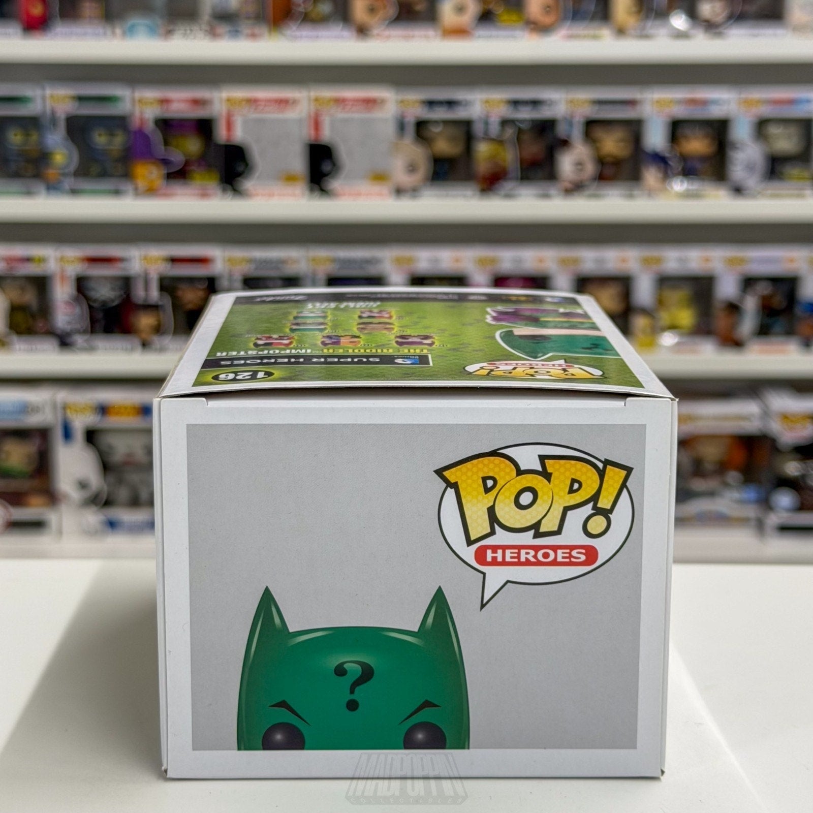 Funko Pop DC Super Heroes The Riddler Impopster Batman 126 Villain Vinyl Figure