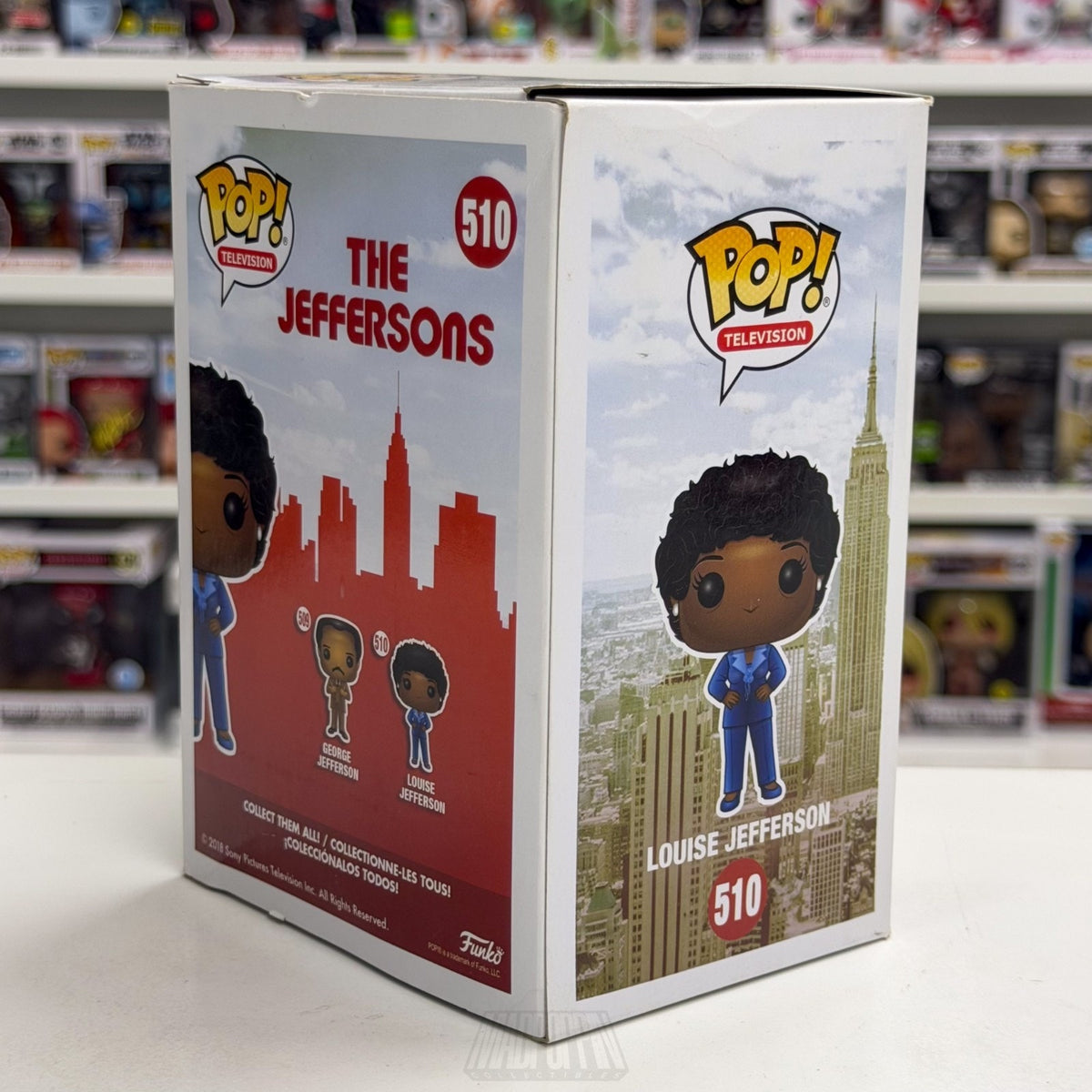 Funko Pop TV The Jeffersons Louise 510 CBS Comedy Sitcom New York Vinyl Figure
