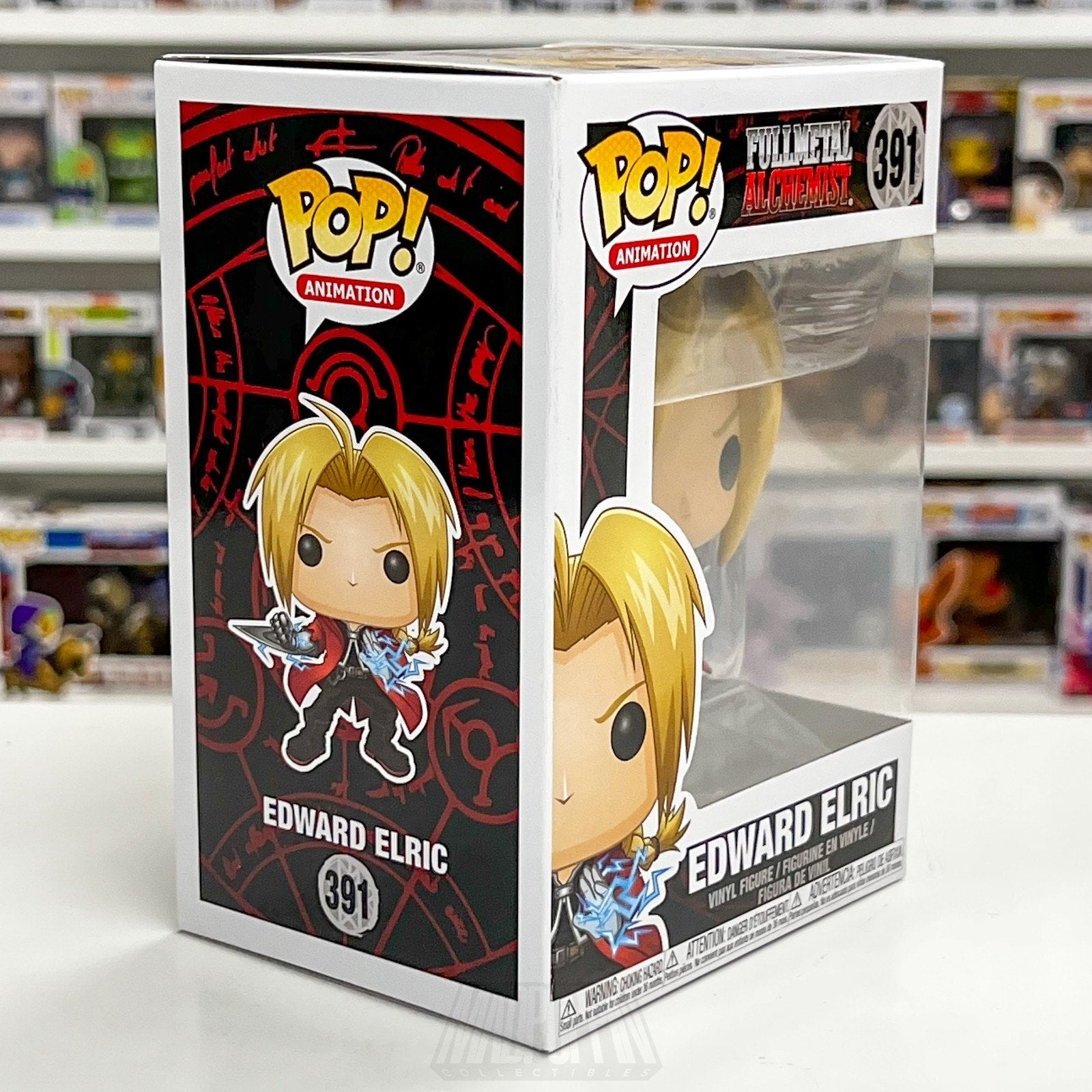 Funko Pop Anime Fullmetal Alchemist Edward Elric 391 Manga Toy Vinyl Figure