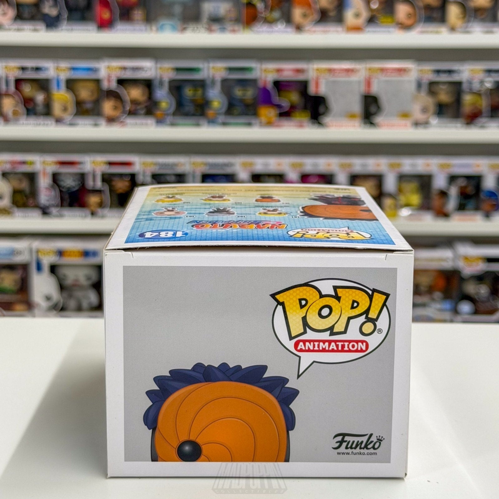 Funko Pop Anime Naruto Tobi Obito Uchiha 184 Japanese Manga Toy Vinyl Figure