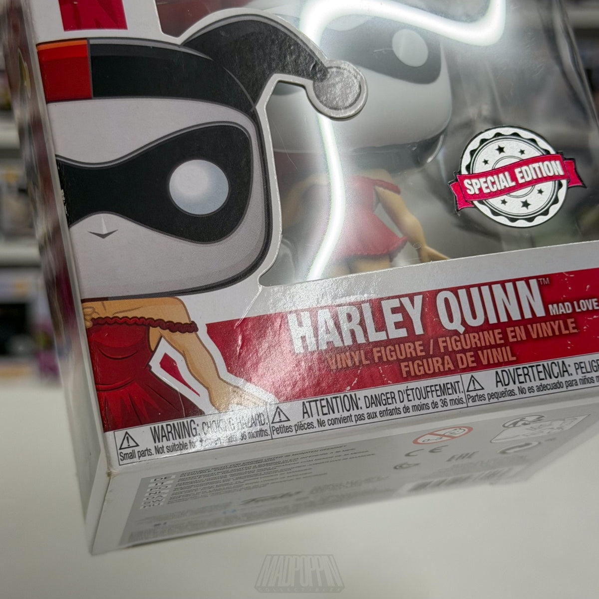 Funko Pop DC Super Heroes Harley Quinn Mad Love Special Edition 335 Vinyl Figure