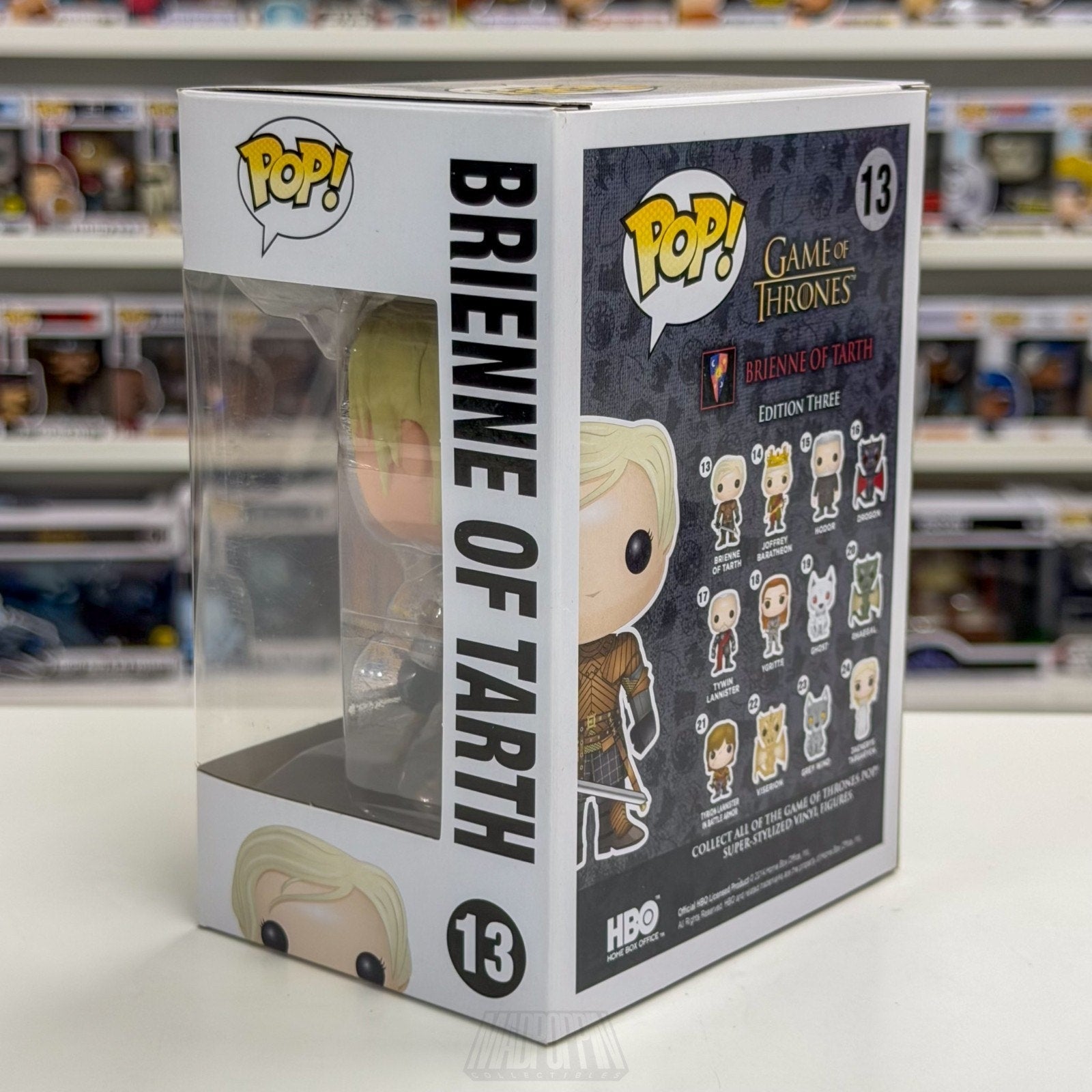 Funko Pop TV HBO Game of Thrones Brienne of Tarth 13 Knight Fantasy Vinyl Figure