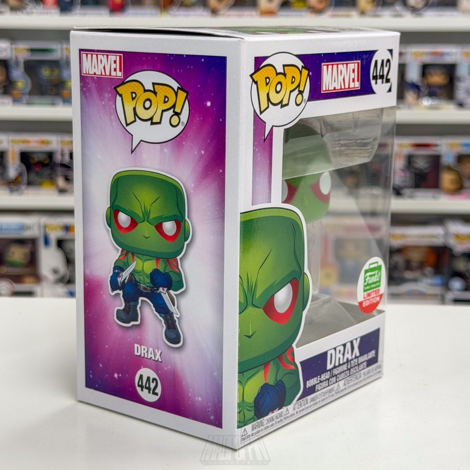 Funko Pop Marvel Guardians of the Galaxy Drax First Appearance 442 Vinyl Figure