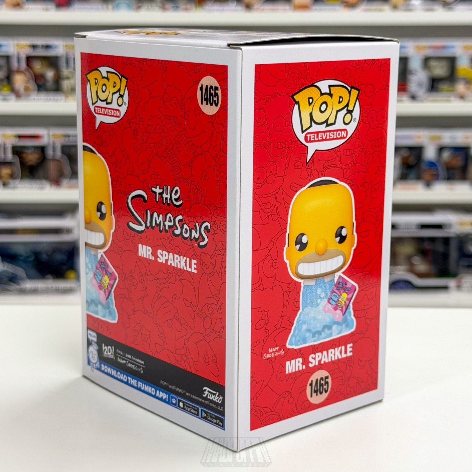 Funko Pop Television The Simpsons Mr. Sparkle Homer PX 1465 Toy Vinyl Figure