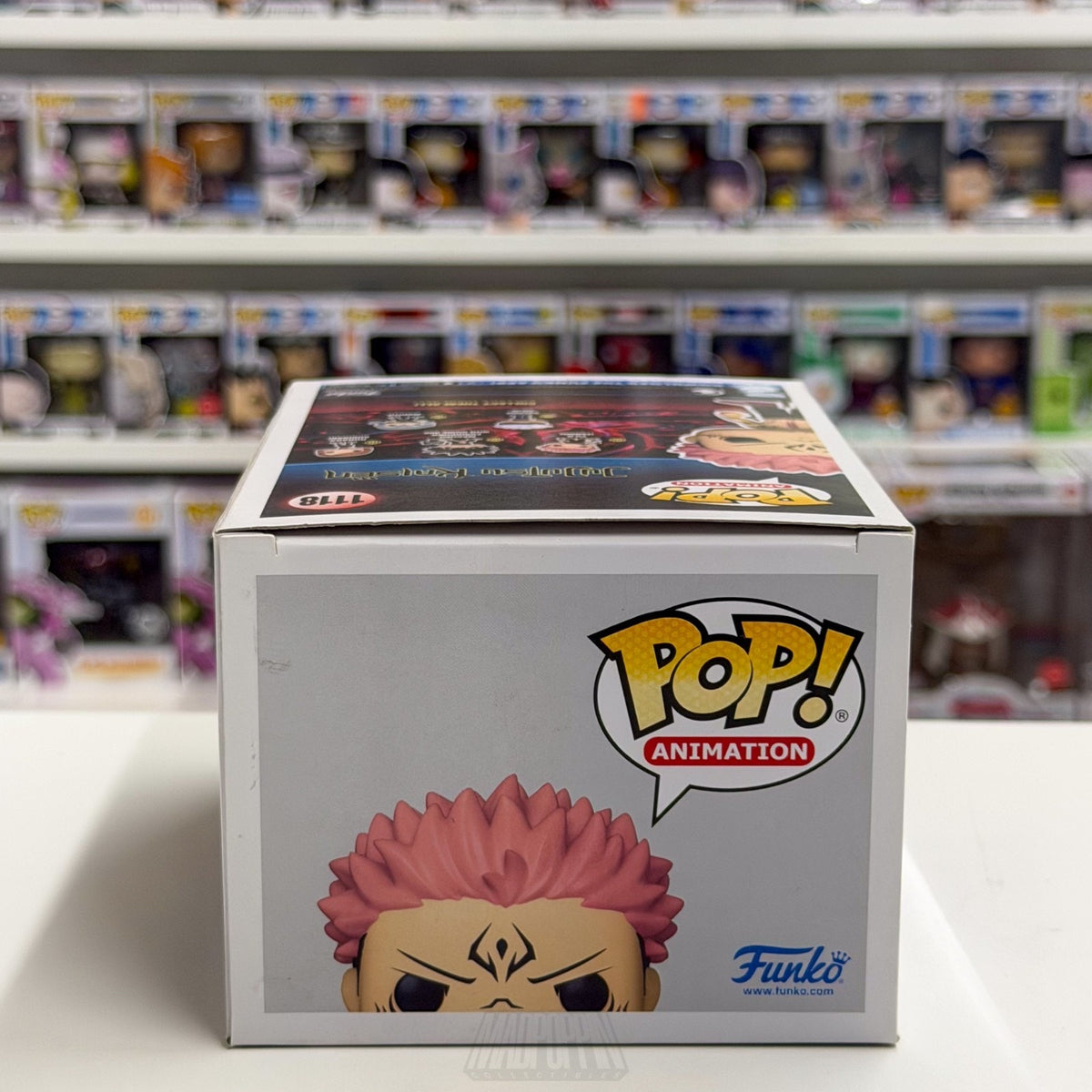 Funko Pop Anime Jujusu Kaisen Ryomen Sukuna Galactic Toys 1118 Vinyl Figure