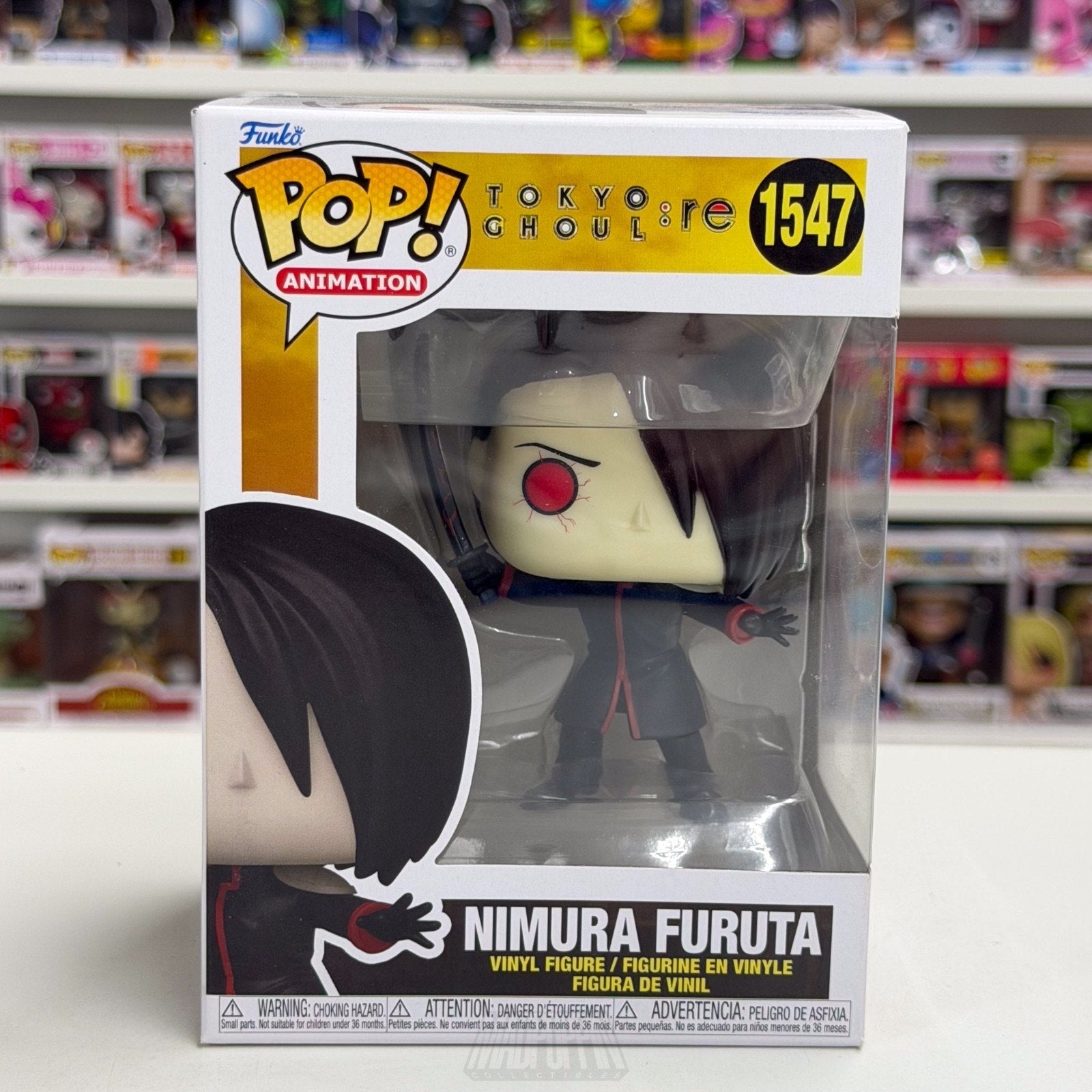 Funko Pop Anime Tokyo Ghoul:re Nimura Furuta 1547 Japan Manga Toy Vinyl Figure