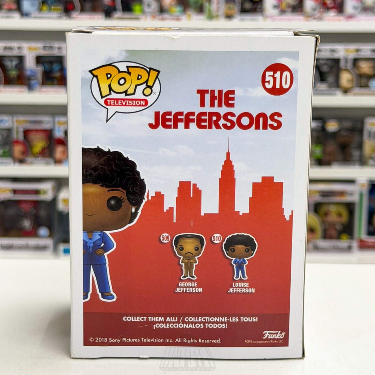 Funko Pop TV The Jeffersons Louise 510 CBS Comedy Sitcom New York Vinyl Figure
