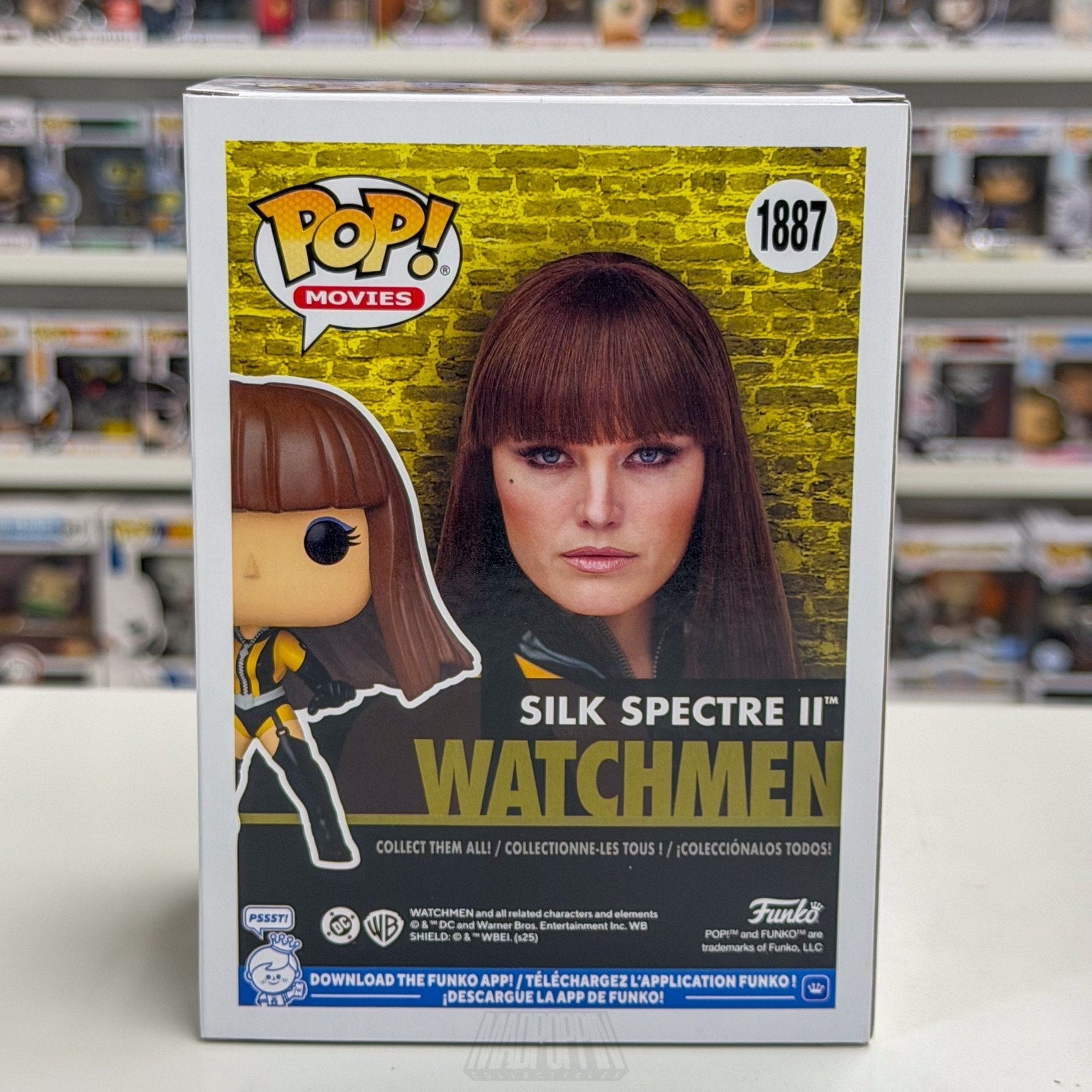 Funko Pop DC Comics Movies Watchmen Silk Spectre II Exclusive 1887 Vinyl Figure