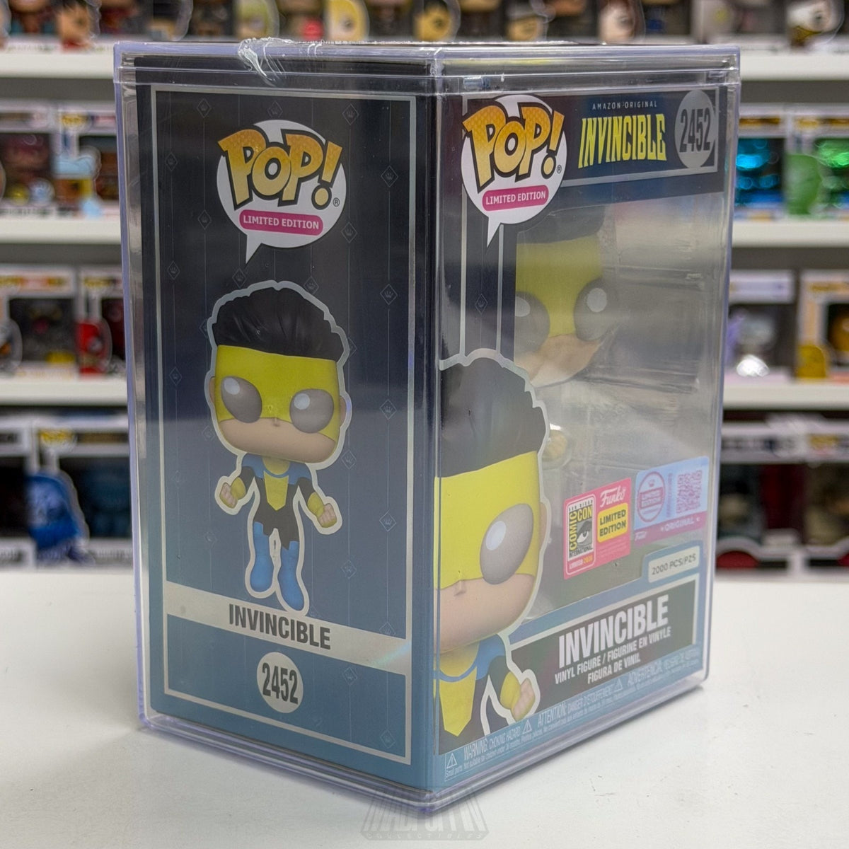 Funko Pop Invincible Floating 2452 SDCC 2026 LE 2000 Figure OFFICIAL CON STICKER