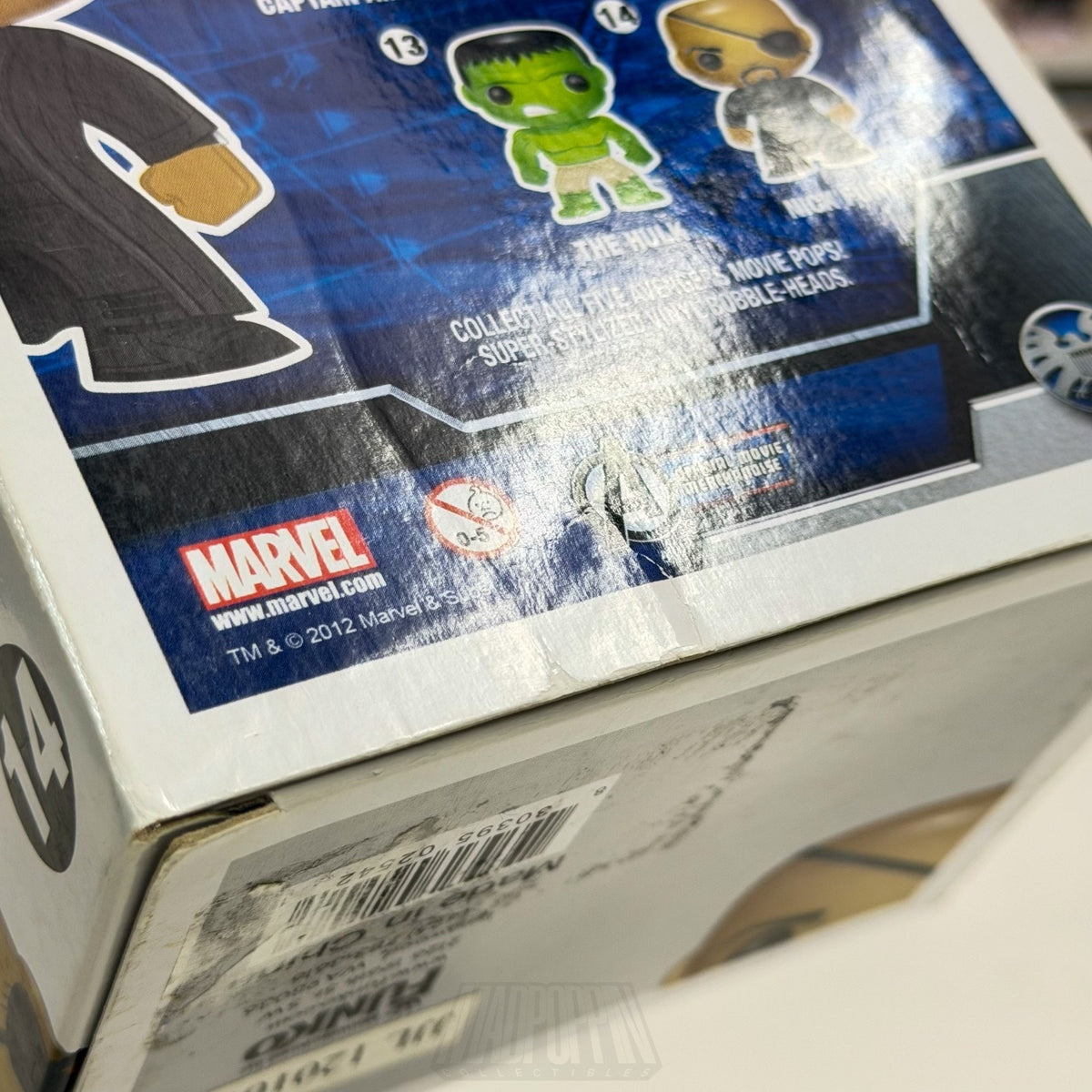 Funko Pop Marvel Avengers Nick Fury 2012 Vaulted 14 SHIELD Agent Vinyl Figure