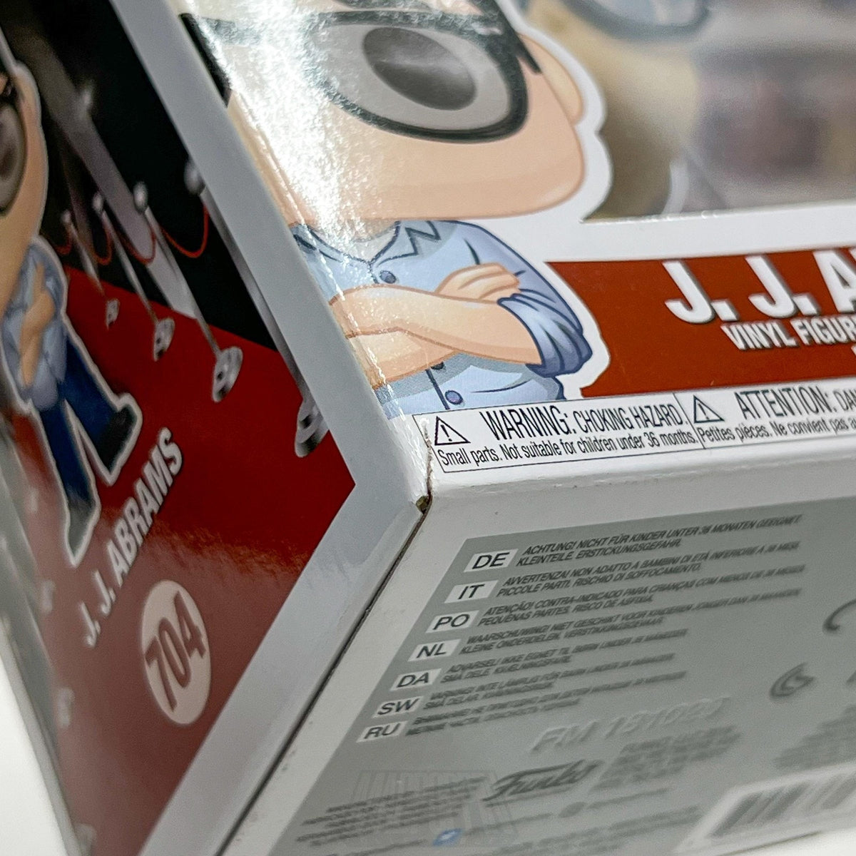 Funko Pop! Movies Director J.J. Abrams #704 Vinyl Figure 2019 Boxed Collectible
