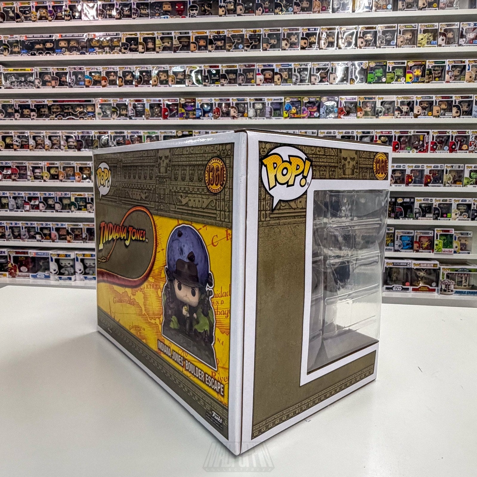 Funko Pop Movie Moment Indiana Indy Jones Boulder Escape 1360 Toy Vinyl Figure