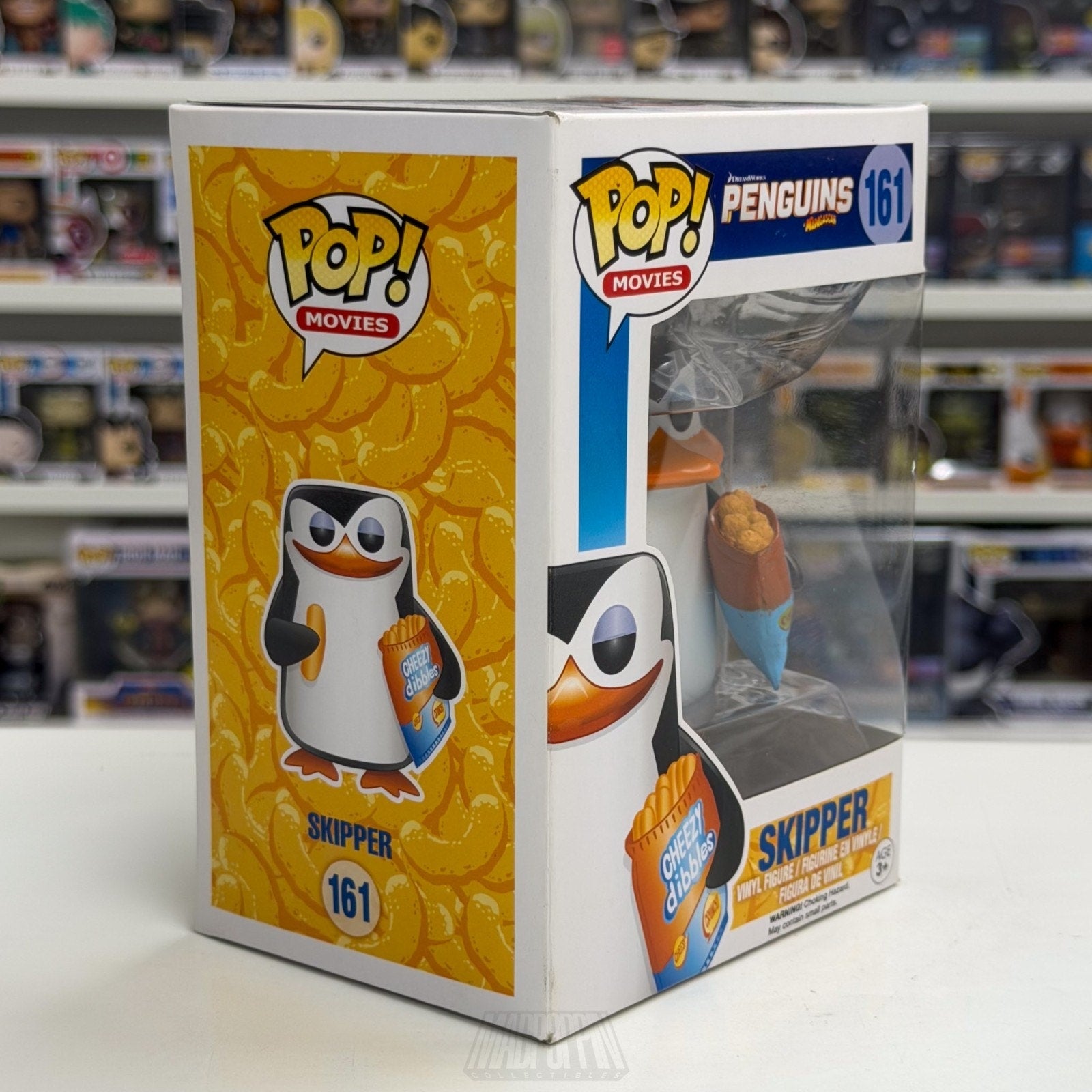 Funko Pop Movies Penguins Madagascar Skipper 161 Animation Comedy Vinyl Figure