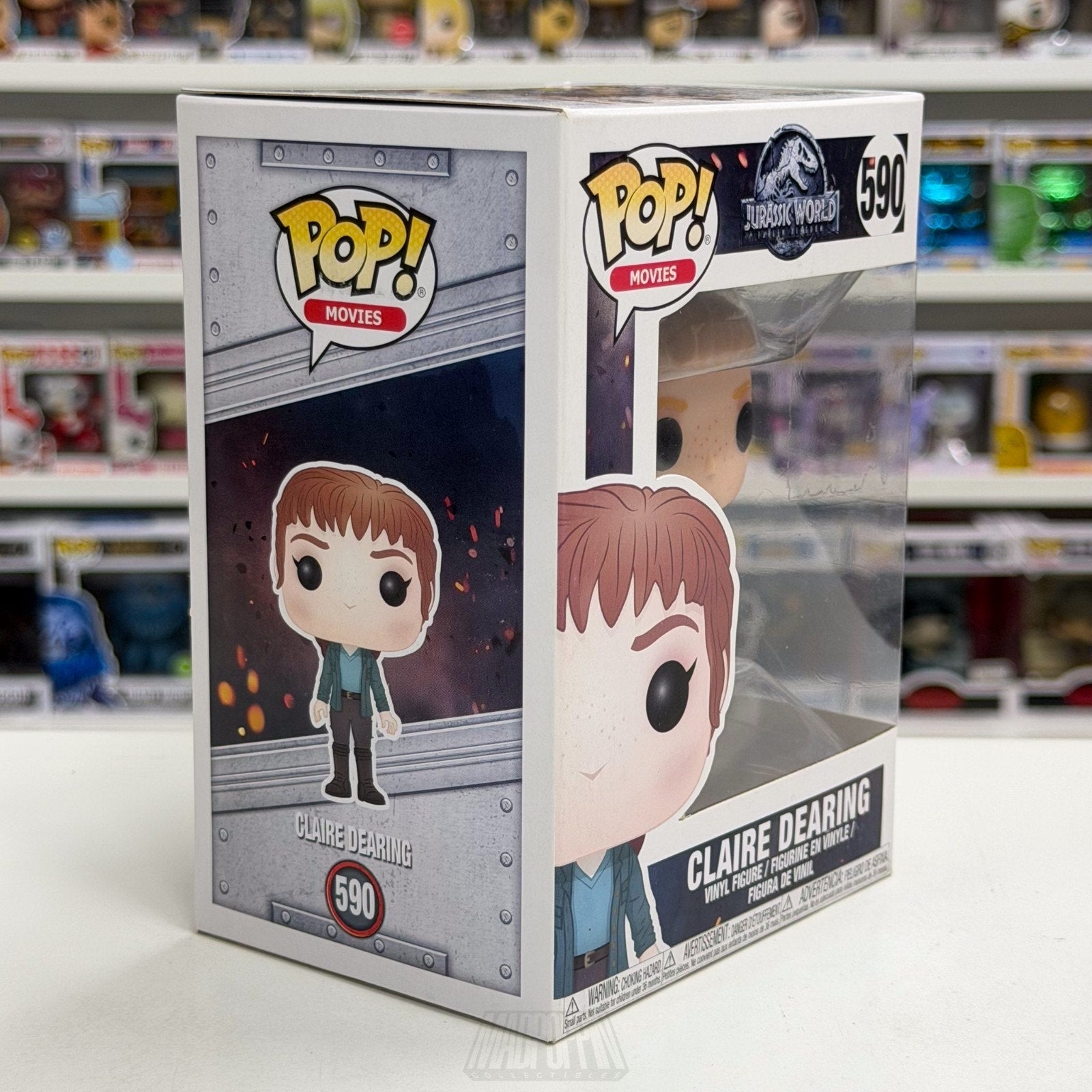 Funko Pop Movies Jurassic World Fallen Kingdom Claire Dearing 590 Vinyl Figure