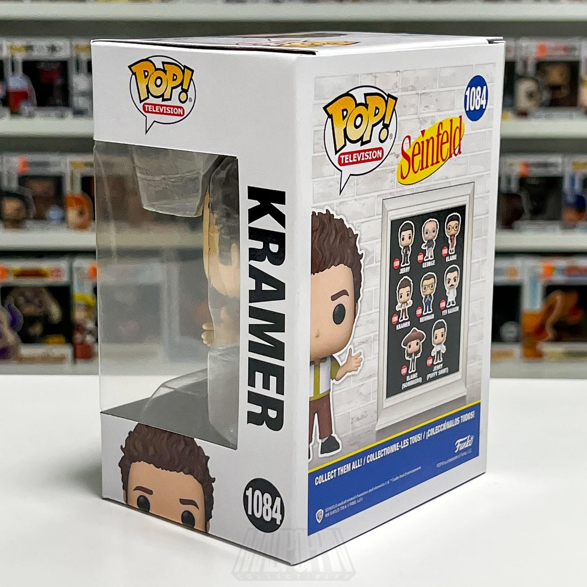 Funko Pop Television Seinfeld Cosmo Kramer 1084 Vinyl Figure Toy Comedy Sitcom