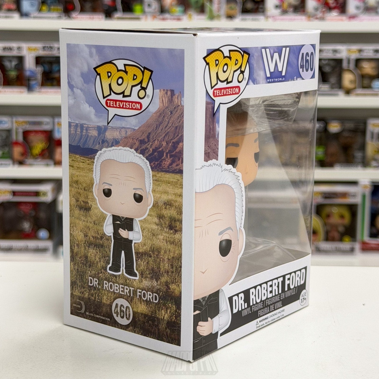 Funko Pop TV HBO Westworld Dr Robert Ford 460 Sci-Fi Western Drama Vinyl Figure