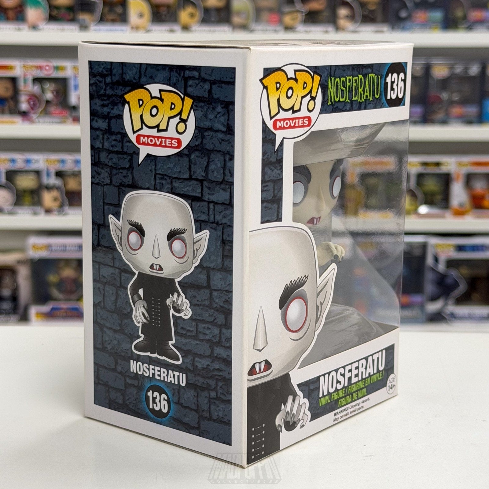 Funko Pop Movies Nosferatu 136 Vampire Dracula Gothic Horror German Vinyl Figure