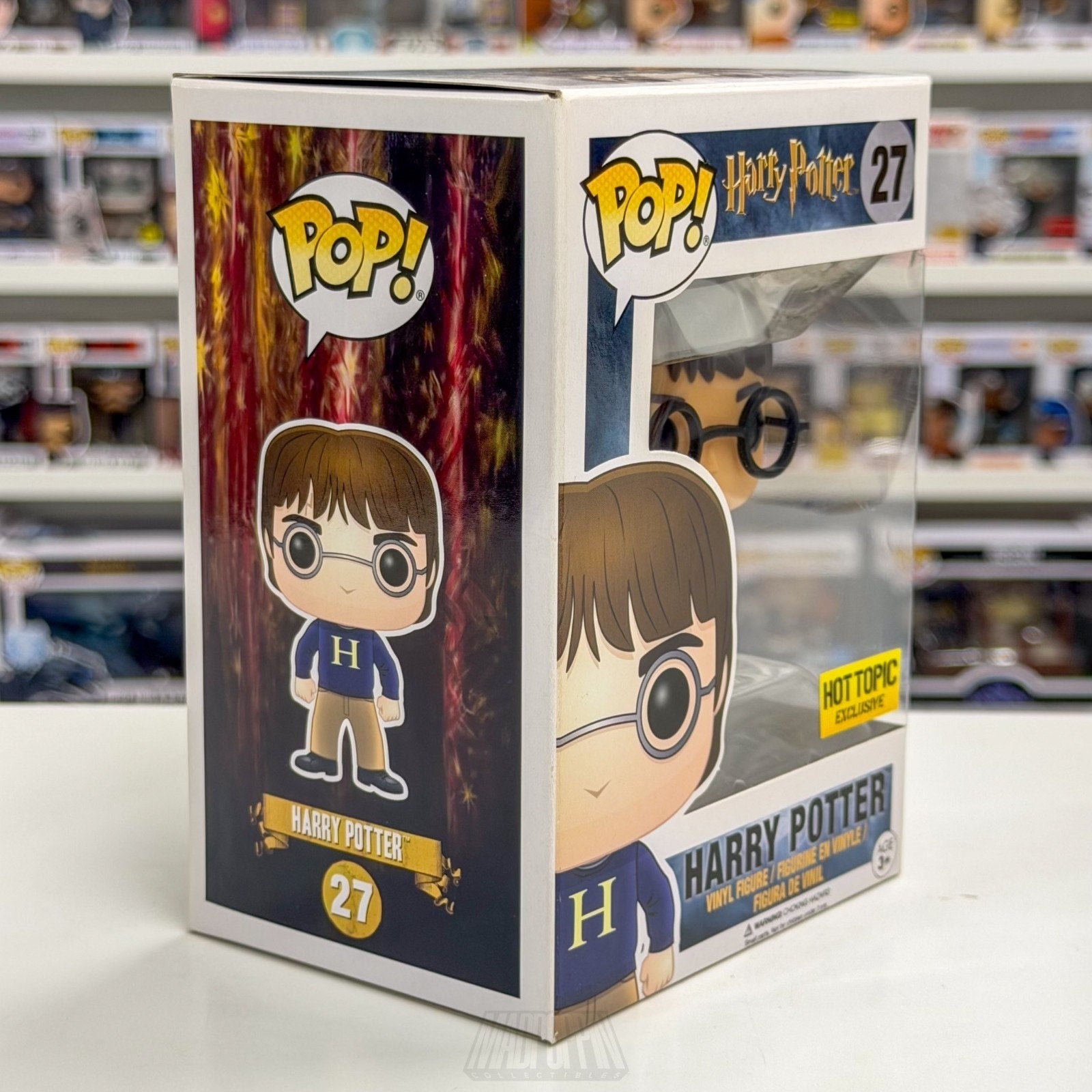 Funko Pop Movies Harry Potter Sweater Hot Topic 27 Wizard Fantasy Vinyl Figure