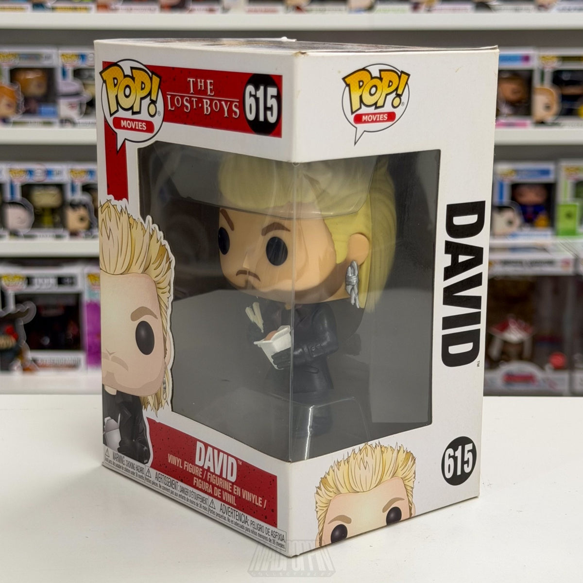 Funko Pop Movies The Lost Boys David w/Noodles 615 Vampire Horror Vinyl Figure