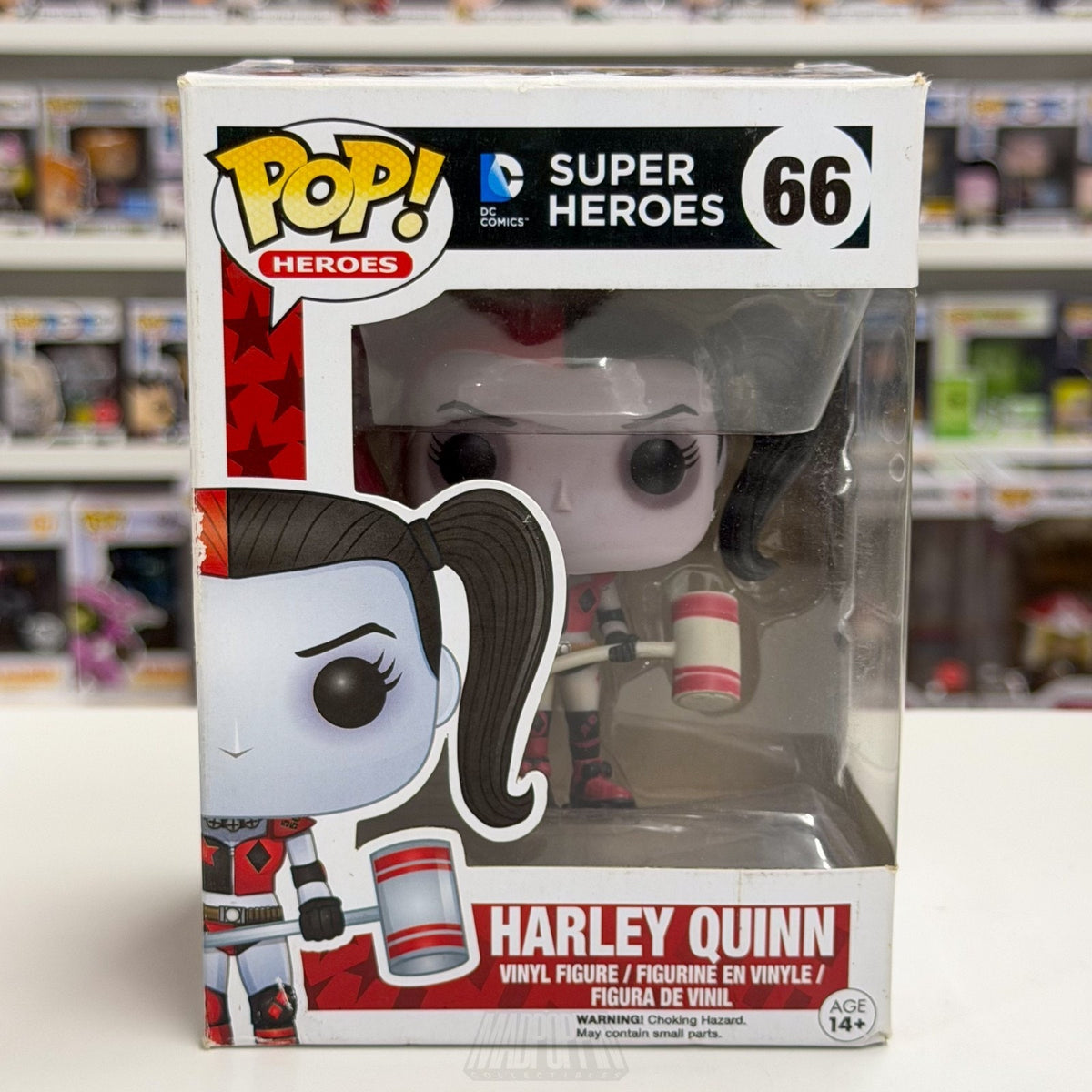 Funko Pop DC Super Heroes Harley Quinn New 52 Roller Derby 66 Toy Vinyl Figure