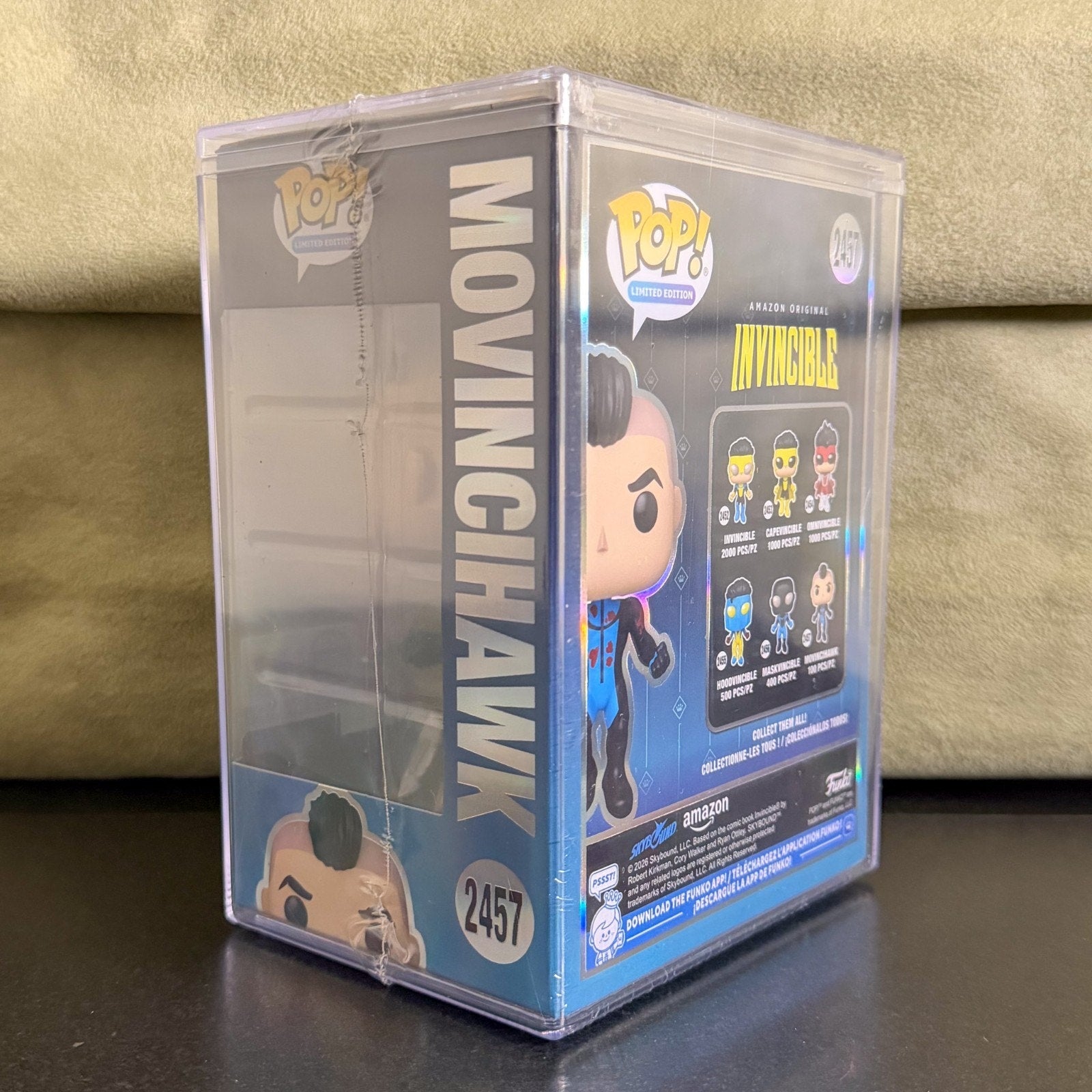 Funko Pop Invincible Movincihawk 2457 SDCC 2026 LE 100 Official Toy Vinyl Figure