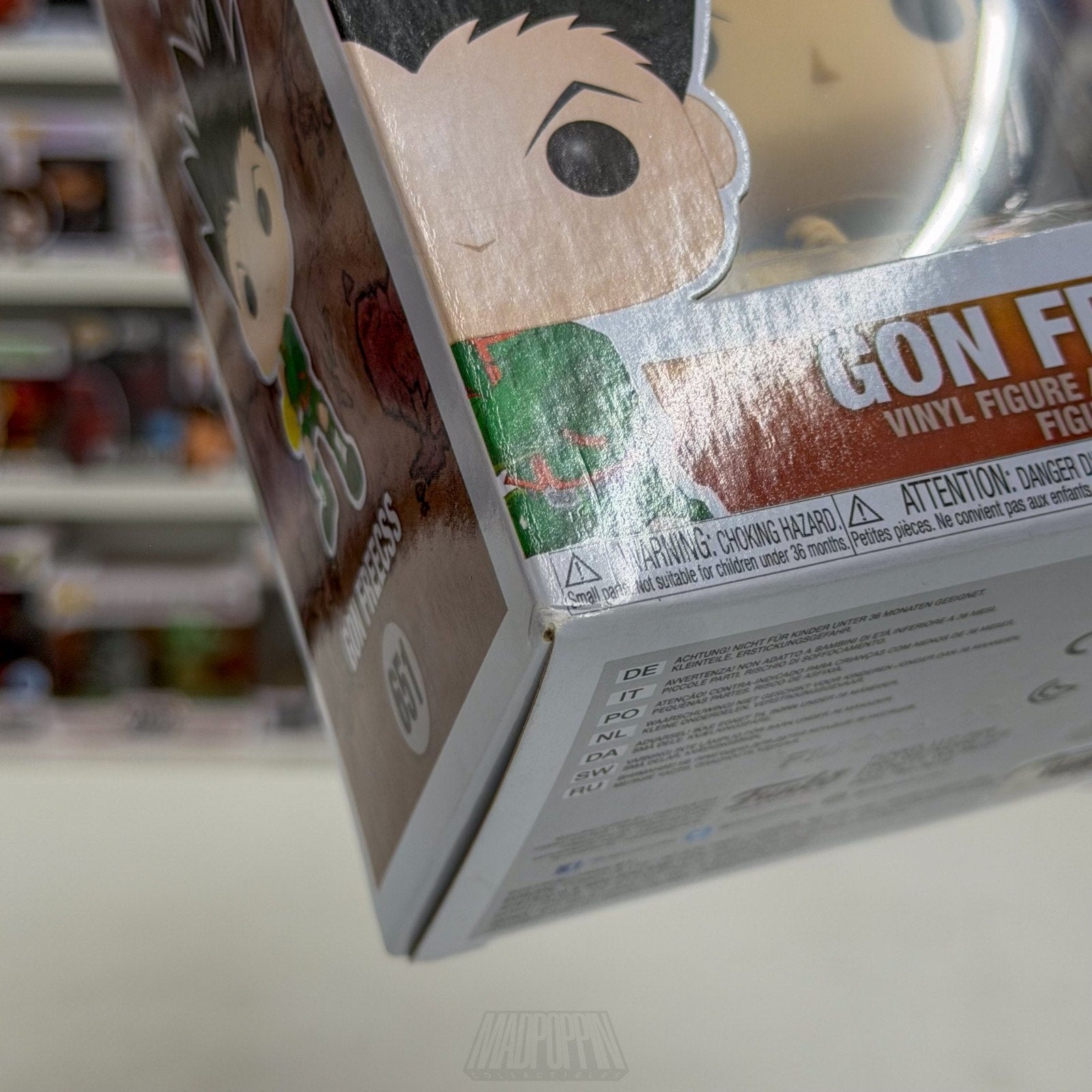 Funko Pop Anime Hunter x Hunter Gon Freecss 651 Japanese Manga Toy Vinyl Figure
