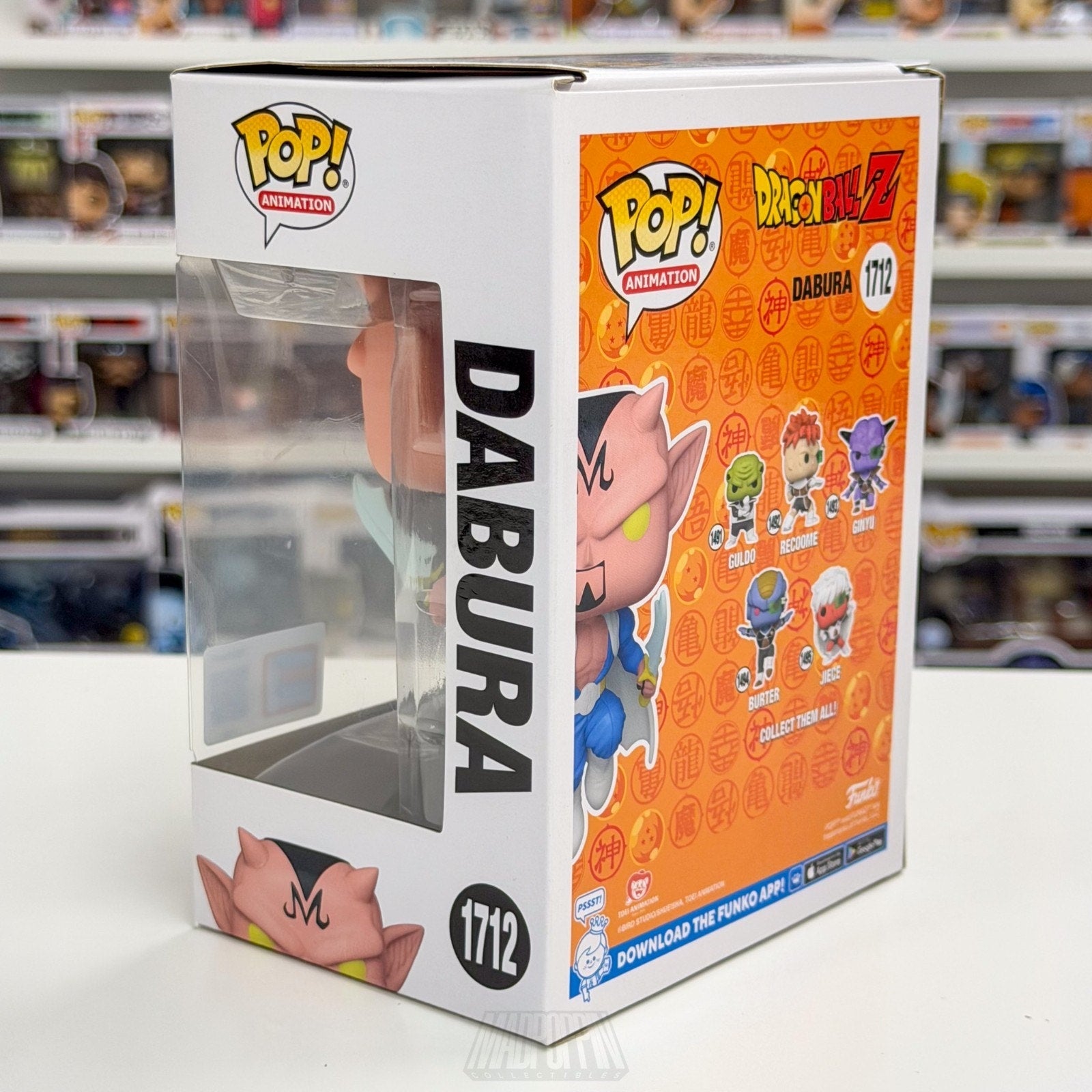 Funko Pop Anime Dragon Ball Z Dabura NYCC Fall Con 712 Japan Manga Vinyl Figure