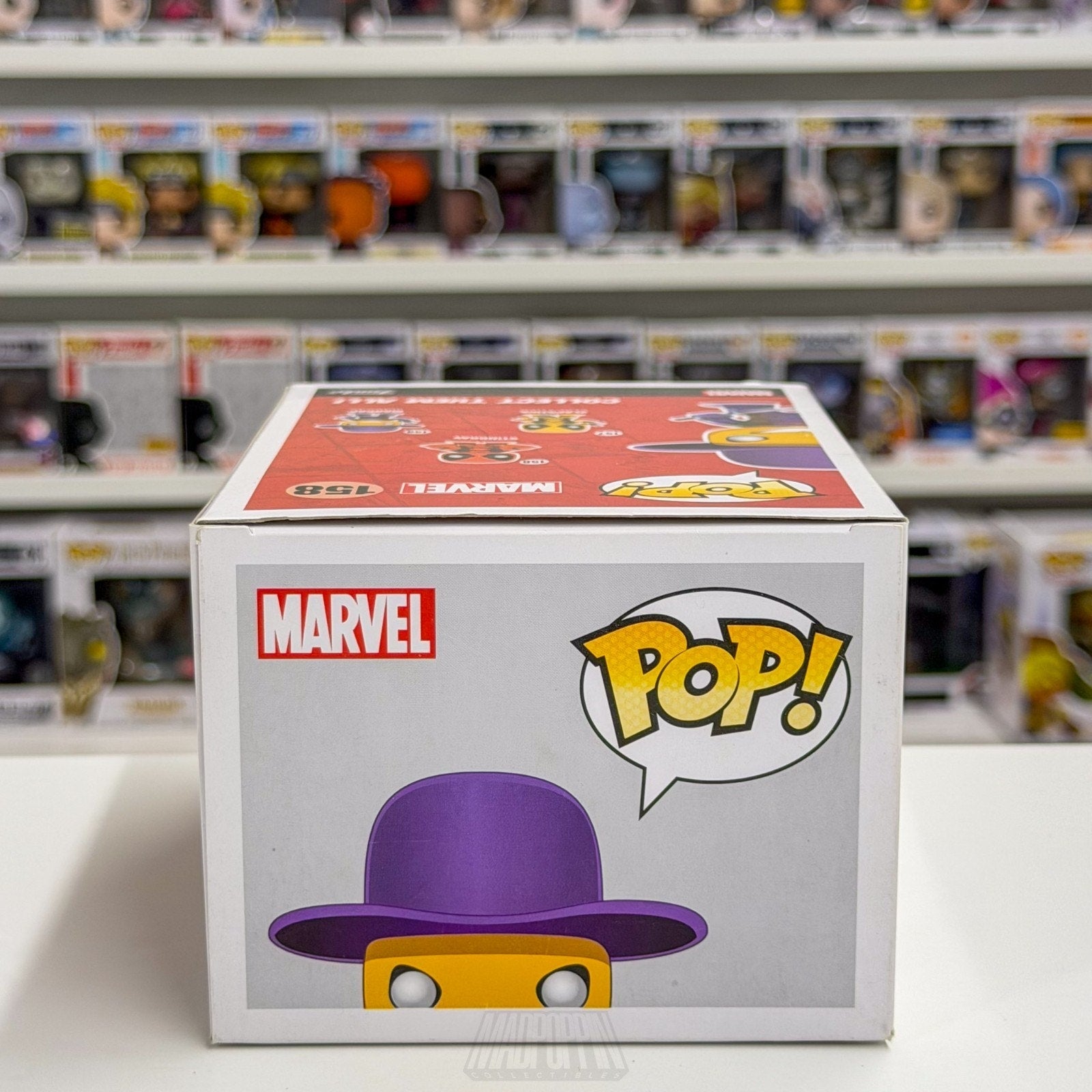 Funko Pop Marvel Madcap Metallic Chase Hot Topic 158 Mystery Box Vinyl Figure