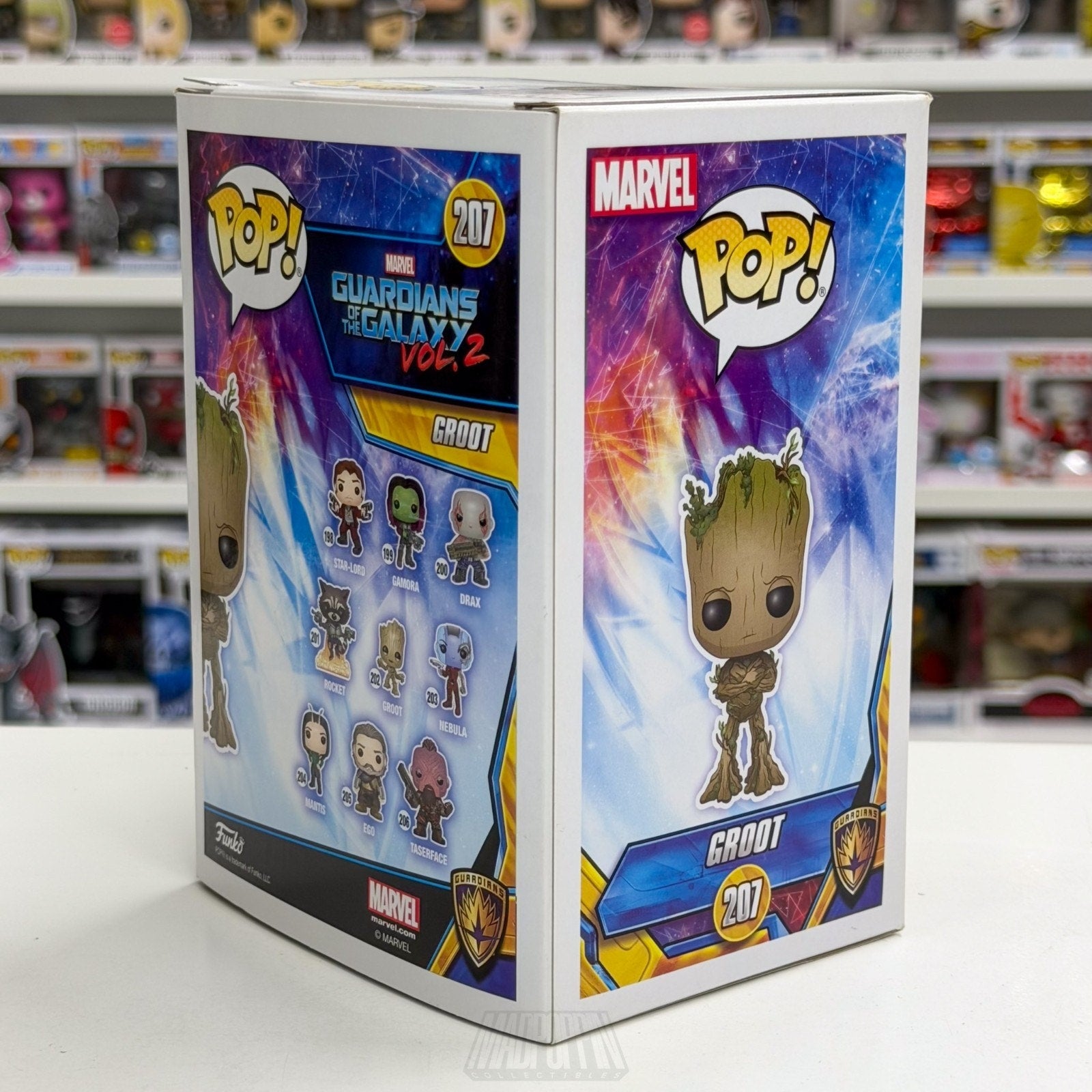 Funko Pop Marvel Guardians of the Galaxy Vol 2 Groot Adolescent 207 Vinyl Figure