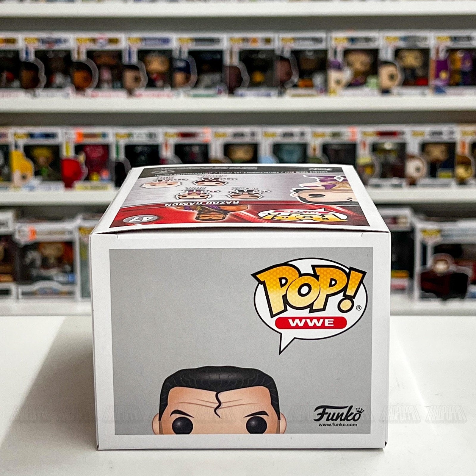 Funko Pop WWE Razor Ramon Pink Outfit 47 WWF Wrestling Champion Toy Vinyl Figure
