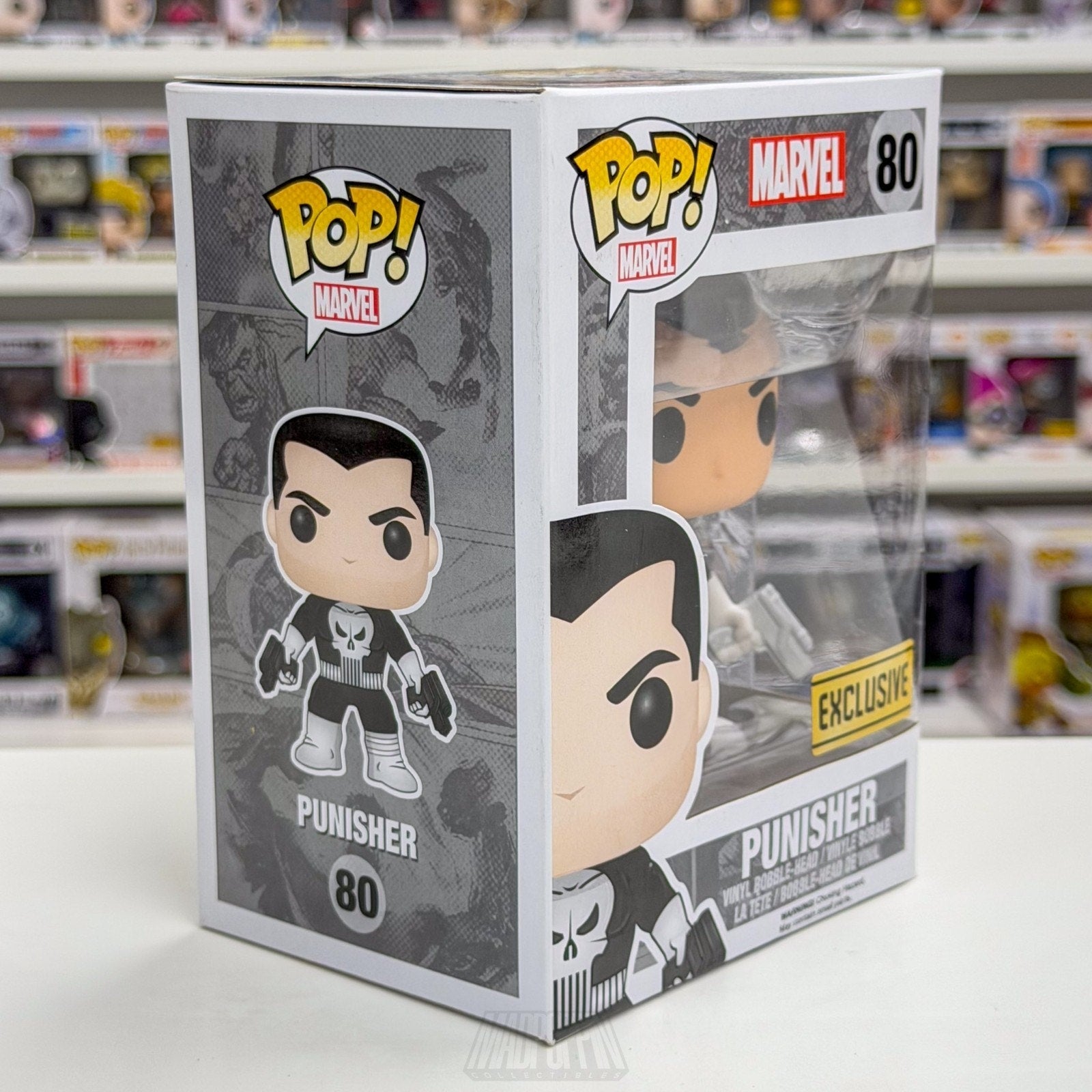 Funko Pop Marvel Punisher Walgreens 80 Frank Castle Antihero Vigilante Figure