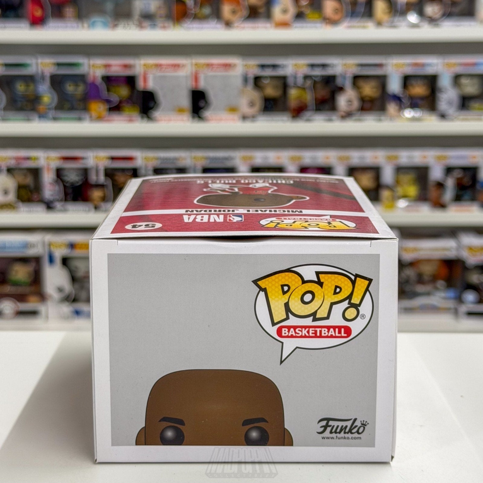 Funko Pop NBA Basketball Chicago Bulls Michael Jordan Slm Dunk 54 Vinyl Figure