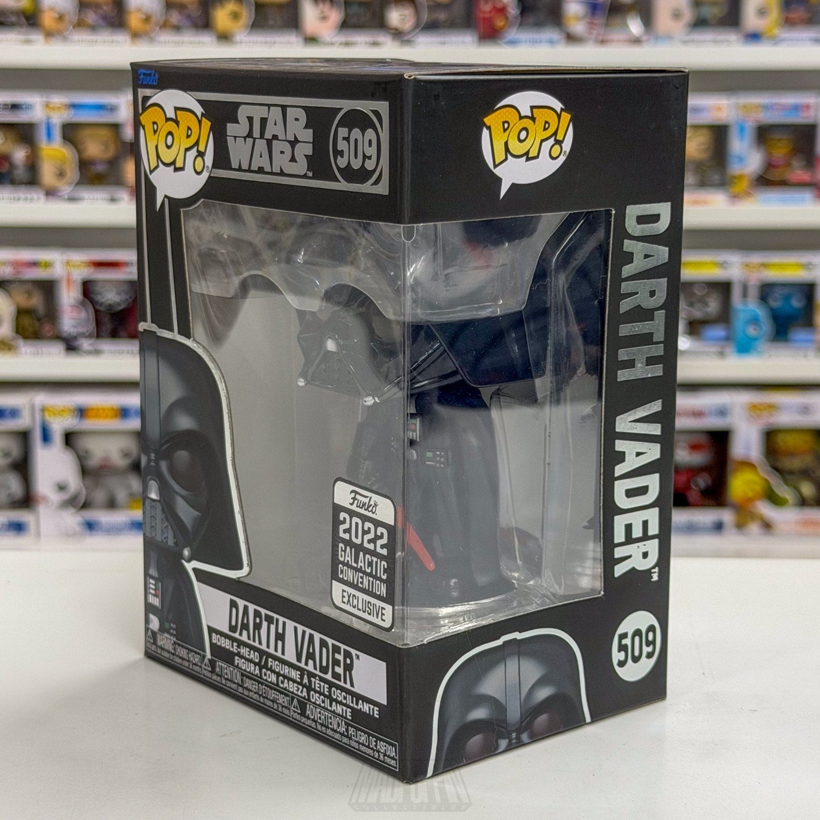 Funko Pop Star Wars Darth Vader Celebration Galactic Con 509 Sith Vinyl Figure